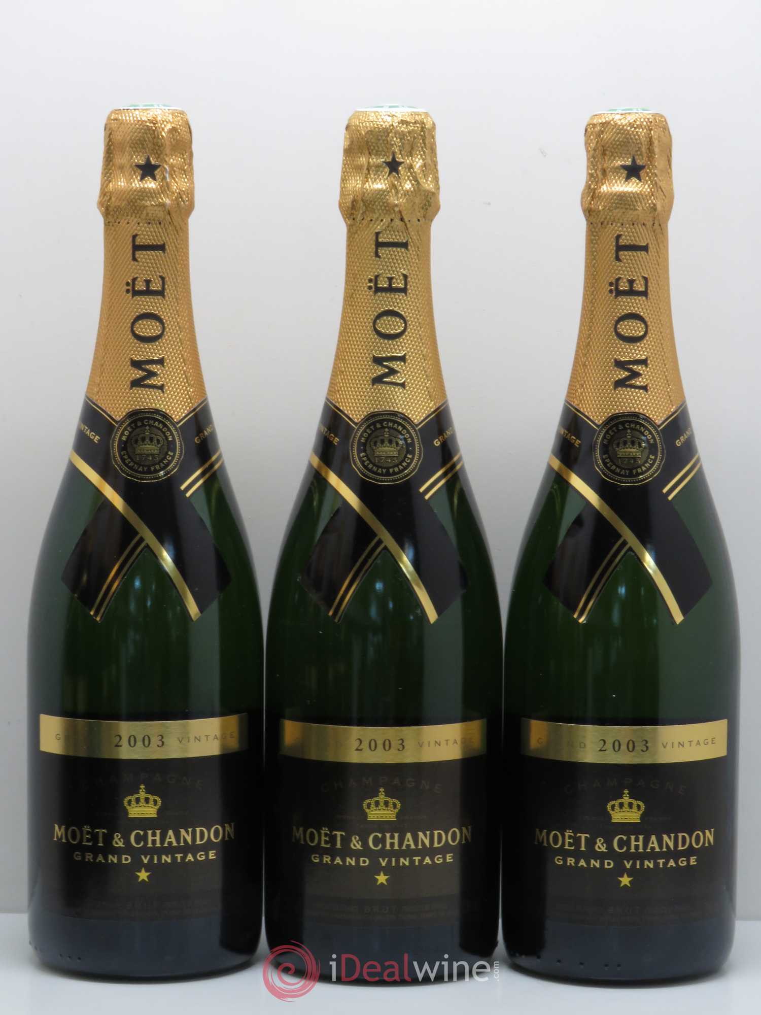 Grand Vintage Moët et Chandon 2003 - Lot de 6 bouteilles - 1