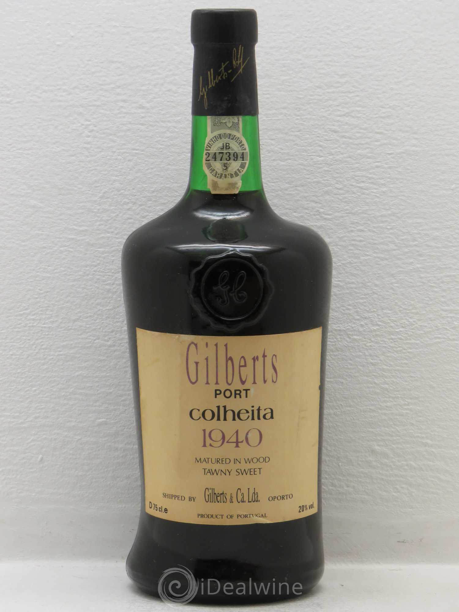 Porto Gilberts Colheita 1940 - Lot de 1 bouteille - 0