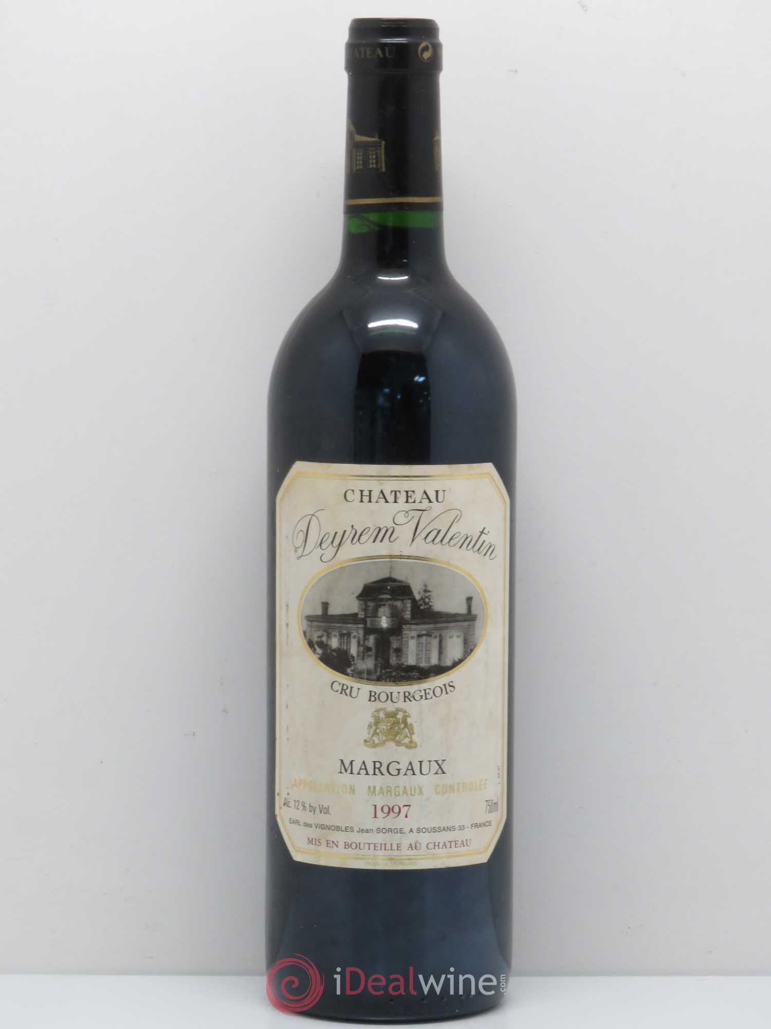Château Deyrem Valentin Cru Bourgeois 1997 - Lot de 1 bouteille - 0