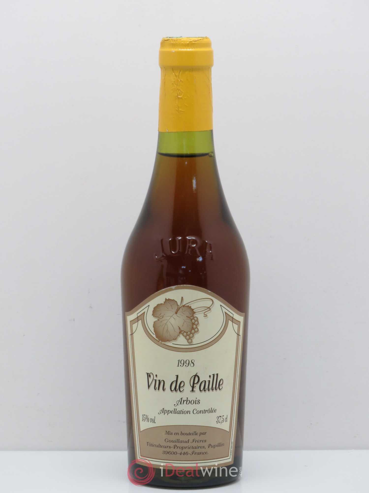Arbois Vin de Paille Gouillaud Frères 1998 - Posten von 1 Demi-Flasche - 0