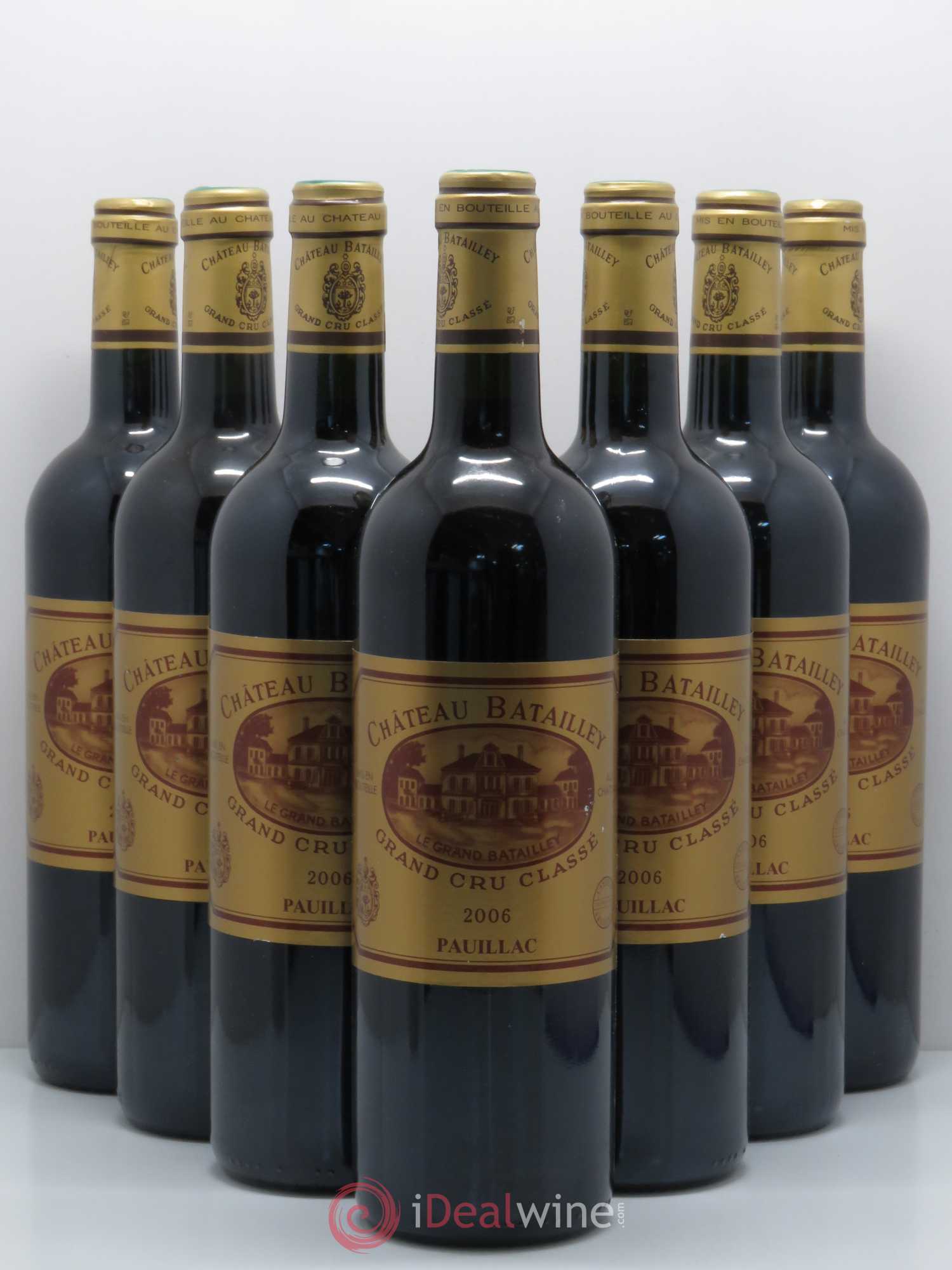 Château Batailley 5ème Grand Cru Classé 2006 - Lot de 7 bouteilles - 0