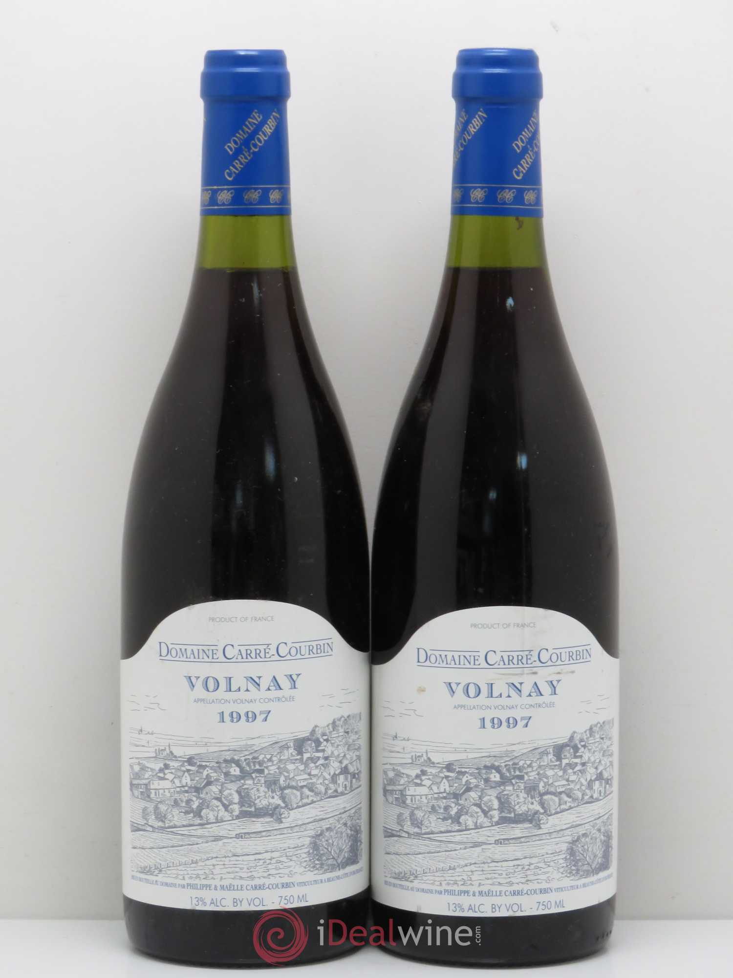 Volnay Domaine Carré-Courbin (sans prix de réserve) 1997 - Posten von 2 Flaschen - 0