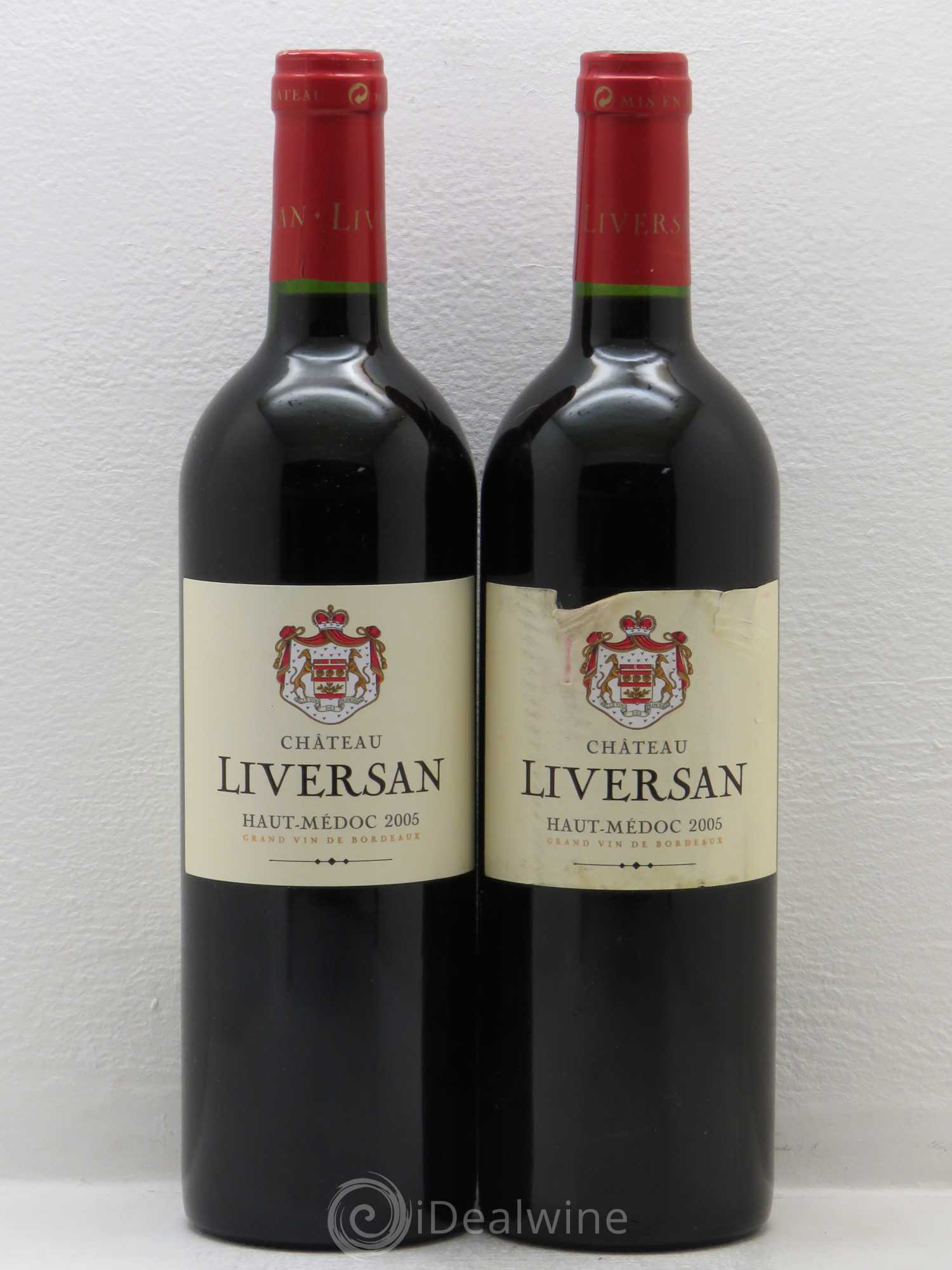 Château Liversan Cru Bourgeois 2005 - Lot de 2 bouteilles - 0