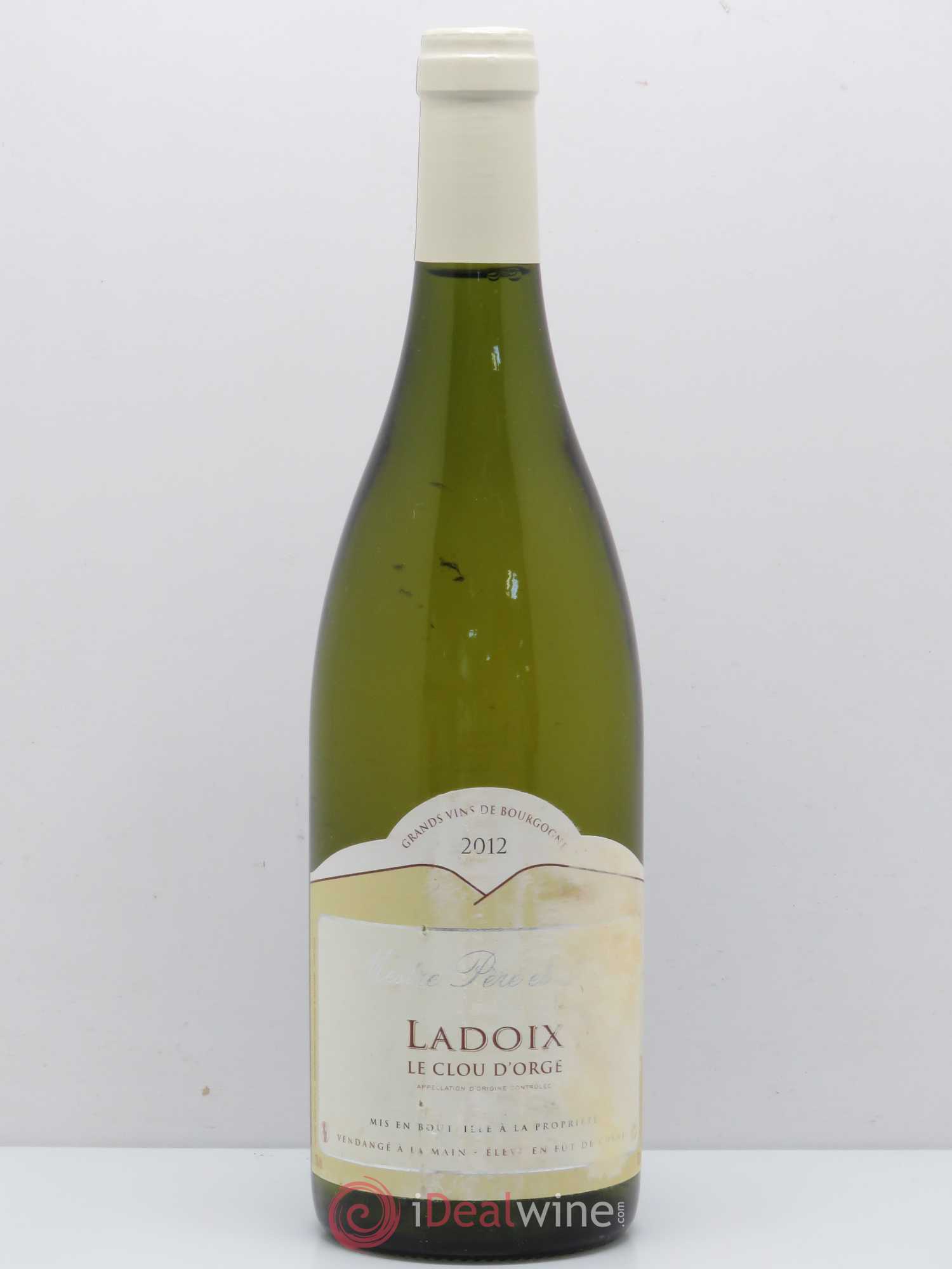 Ladoix Le Clou d'Orge Mestre Père et Fils 2012 - Posten von 1 Flasche - 0