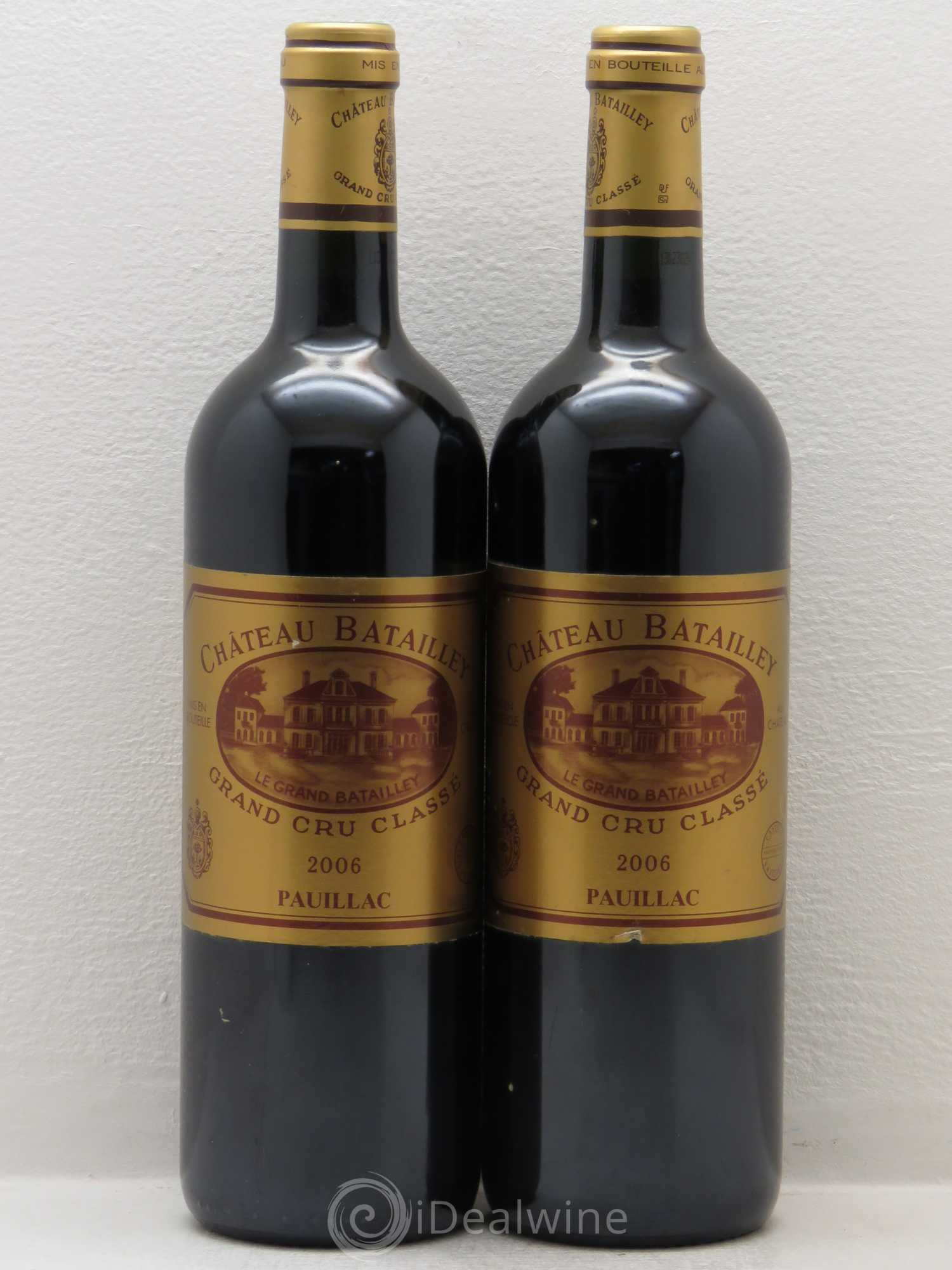 Château Batailley 5ème Grand Cru Classé 2006 - Lot de 2 bouteilles - 0