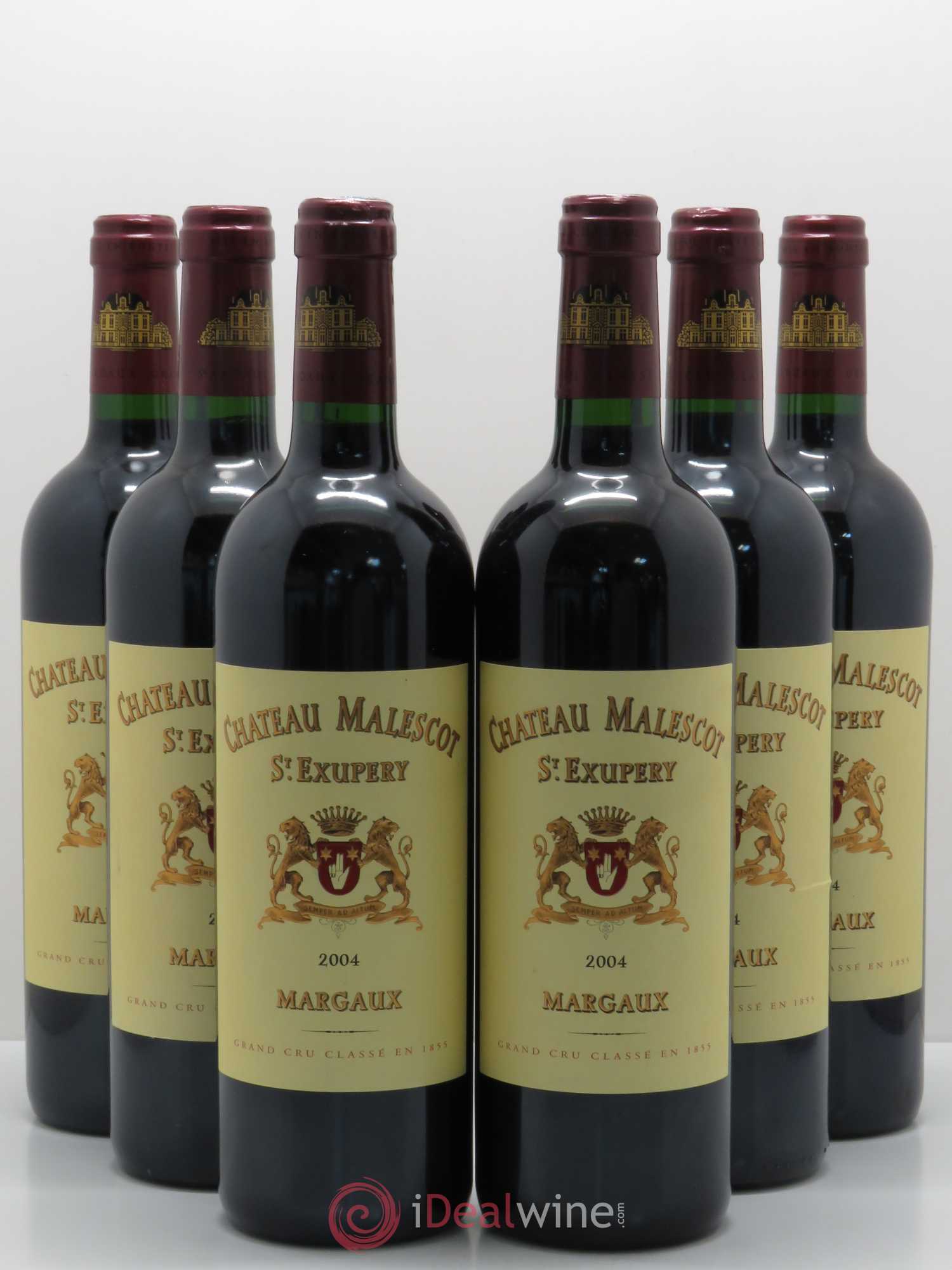 Château Malescot Saint-Exupéry 3ème Grand Cru Classé 2004 - Lot de 6 bouteilles - 0