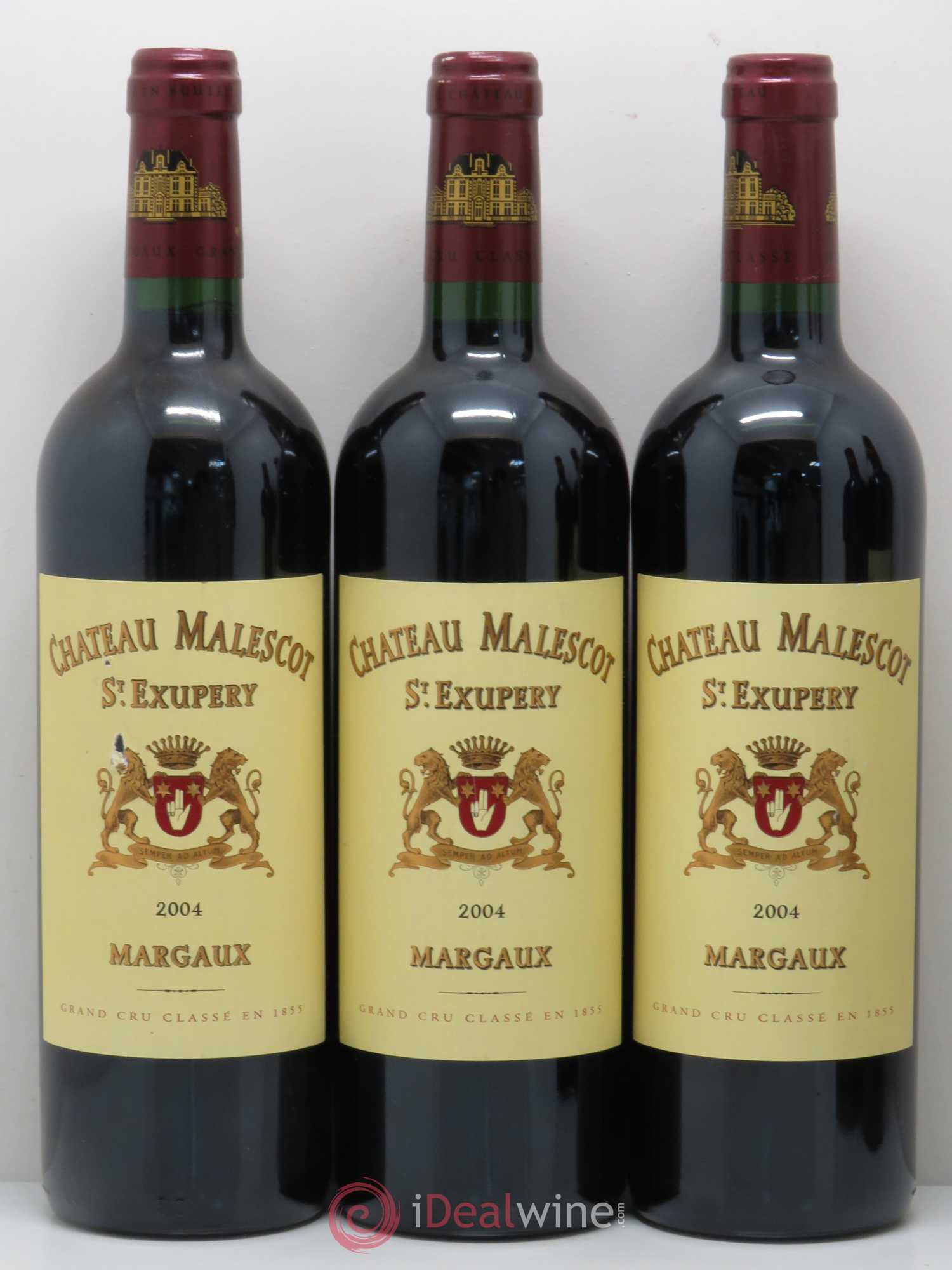 Château Malescot Saint-Exupéry 3ème Grand Cru Classé 2004 - Lot de 5 bouteilles - 1