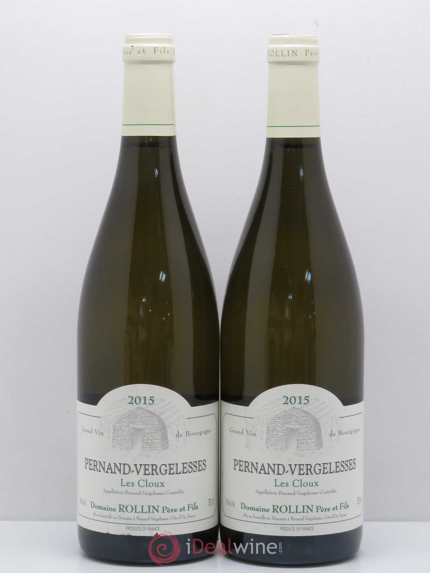 Pernand-Vergelesses Les Cloux Domaine Rollin Père et Fils 2015 - Posten von 2 Flaschen - 0