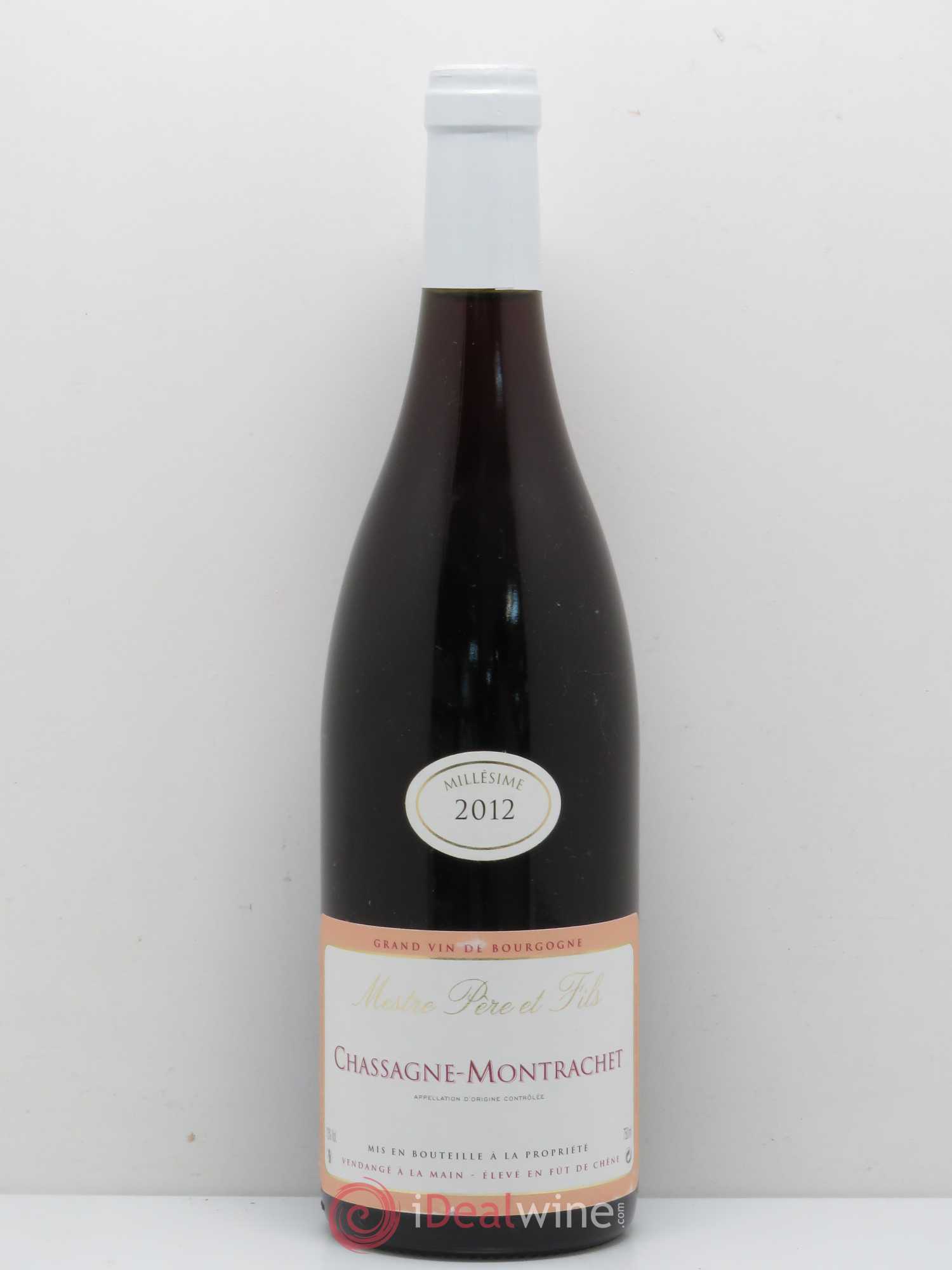 Chassagne-Montrachet Mestre Père et Fils 2012 - Posten von 1 Flasche - 0