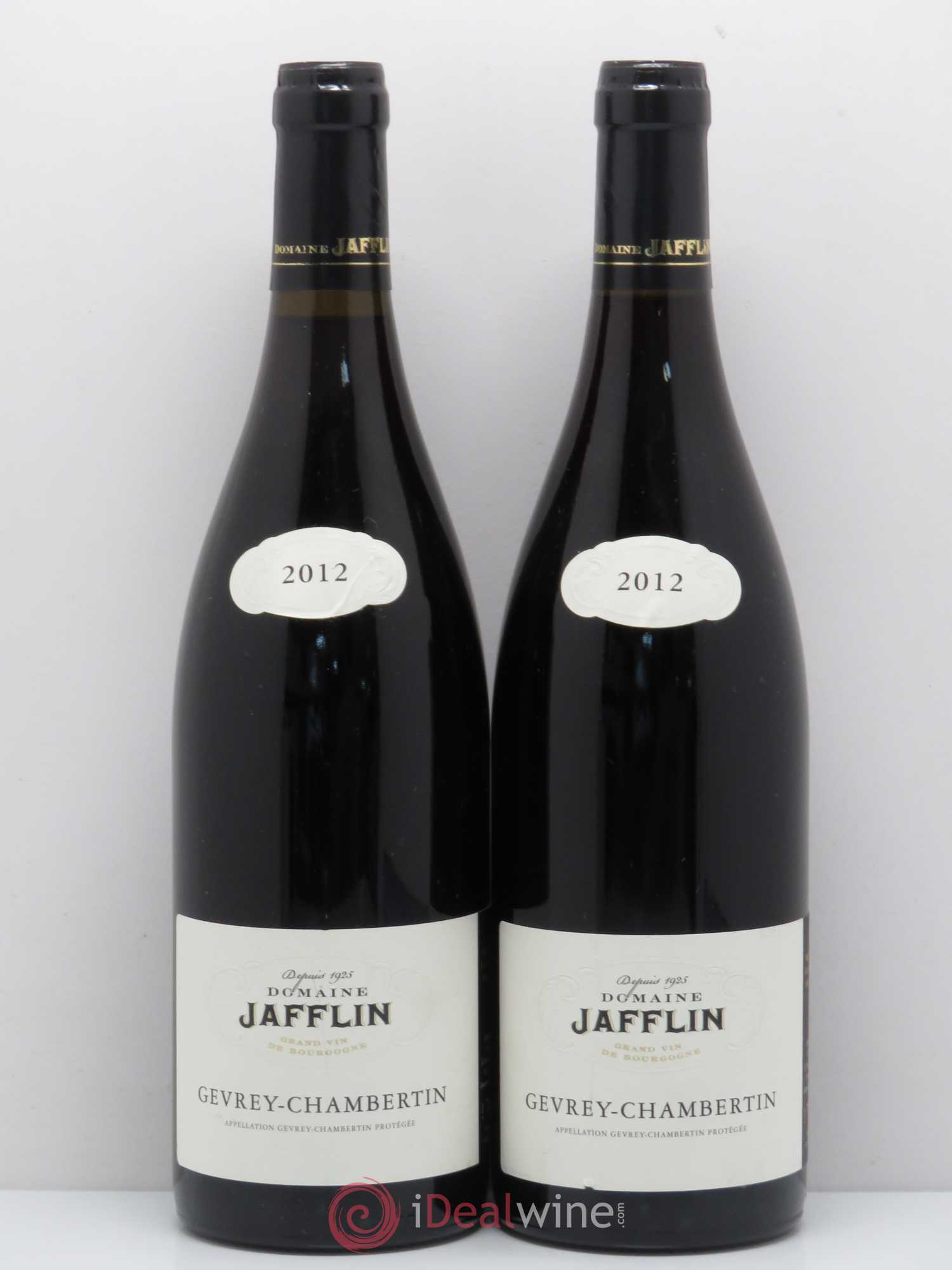 Gevrey-Chambertin Domaine Jafflin (sans prix de réserve) 2012 - Posten von 2 Flaschen - 0
