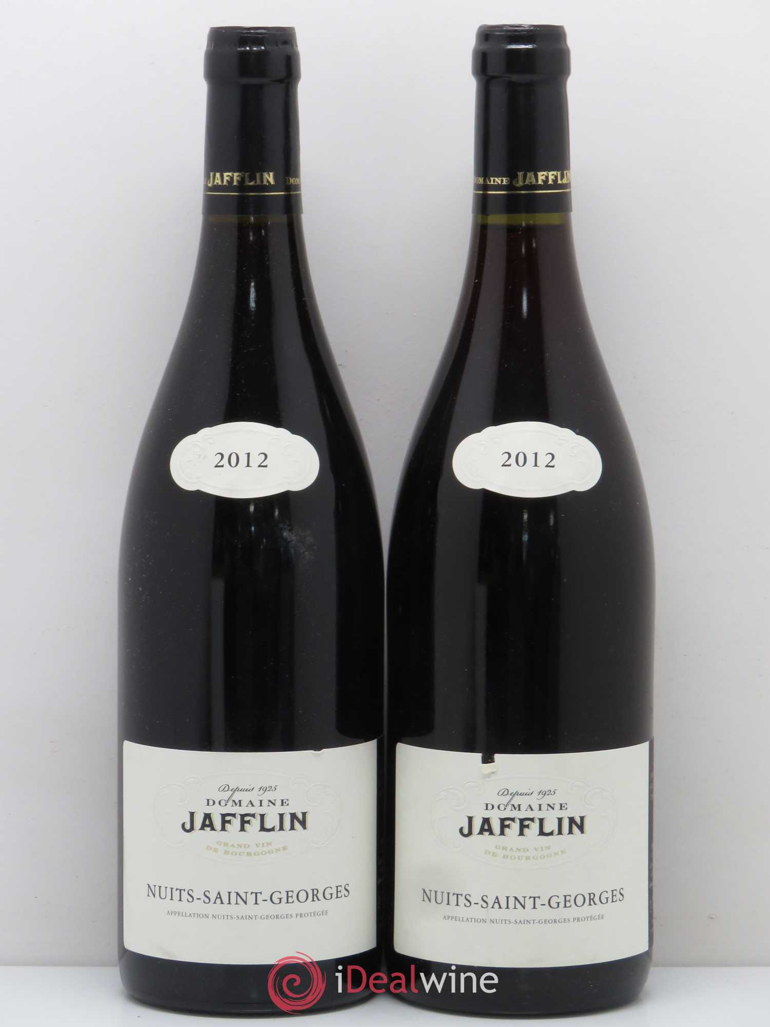 Nuits-Saint-Georges Jafflin (sans prix de réserve) 2012 - Posten von 2 Flaschen - 0