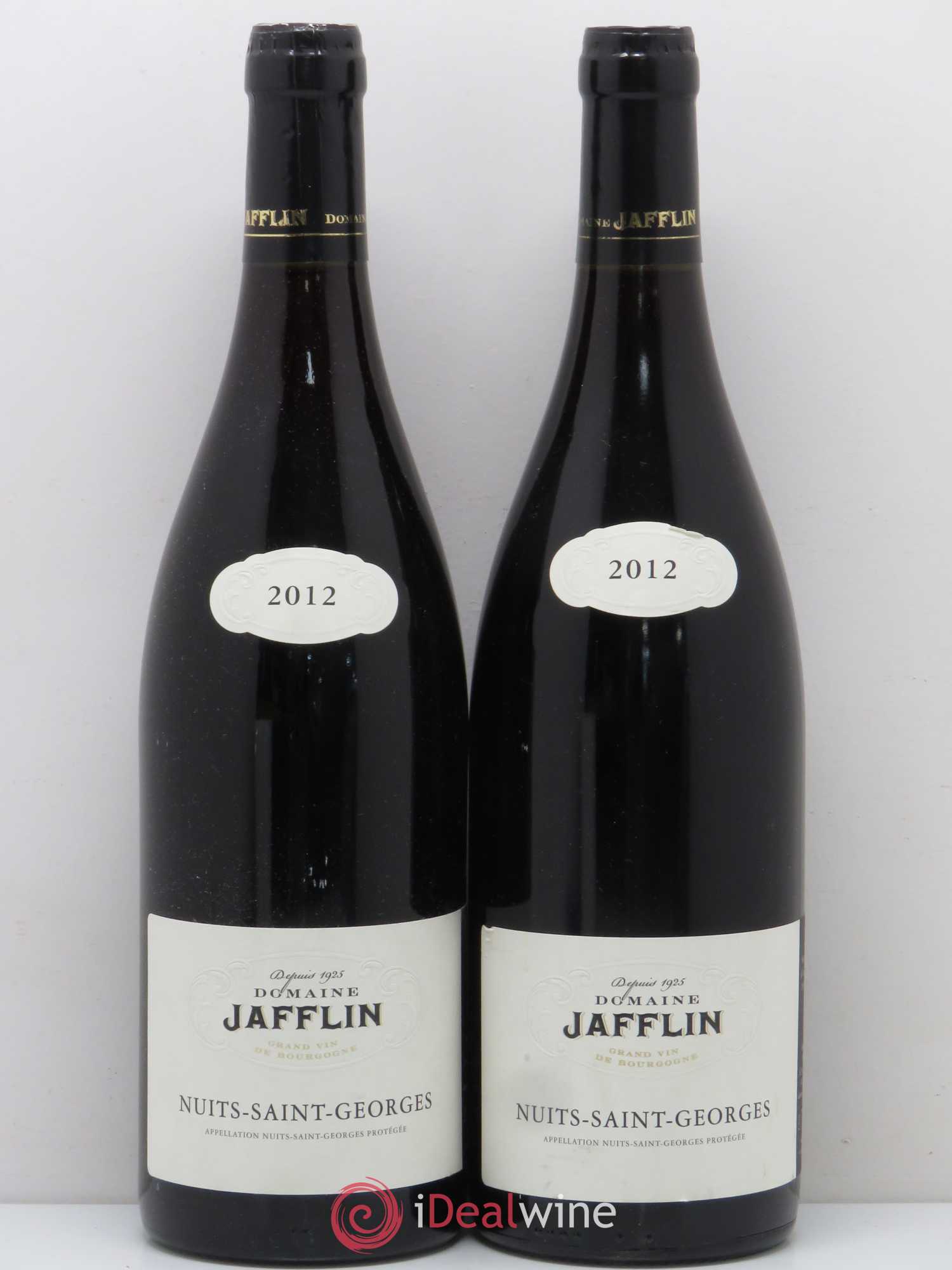 Nuits-Saint-Georges Jafflin (sans prix de réserve) 2012 - Posten von 2 Flaschen - 0