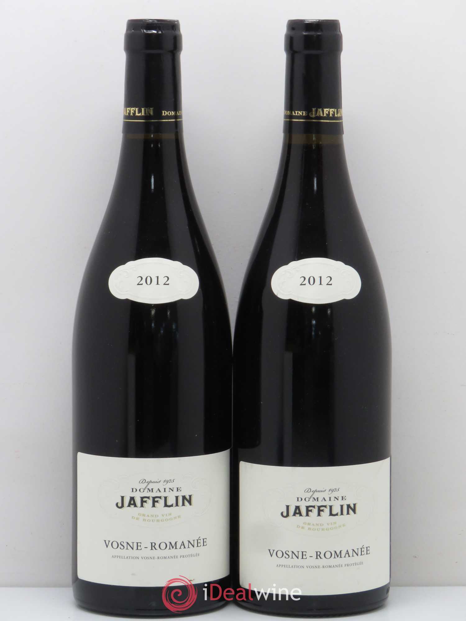 Vosne-Romanée Domaine Jafflin (sans prix de réserve) 2012 - Posten von 2 Flaschen - 0