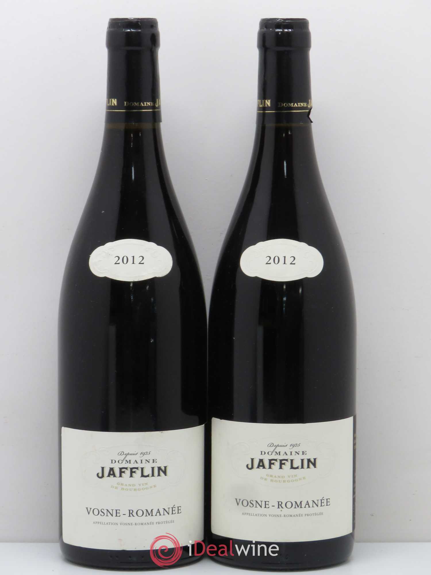 Vosne-Romanée Domaine Jafflin (sans prix de réserve) 2012 - Posten von 2 Flaschen - 0
