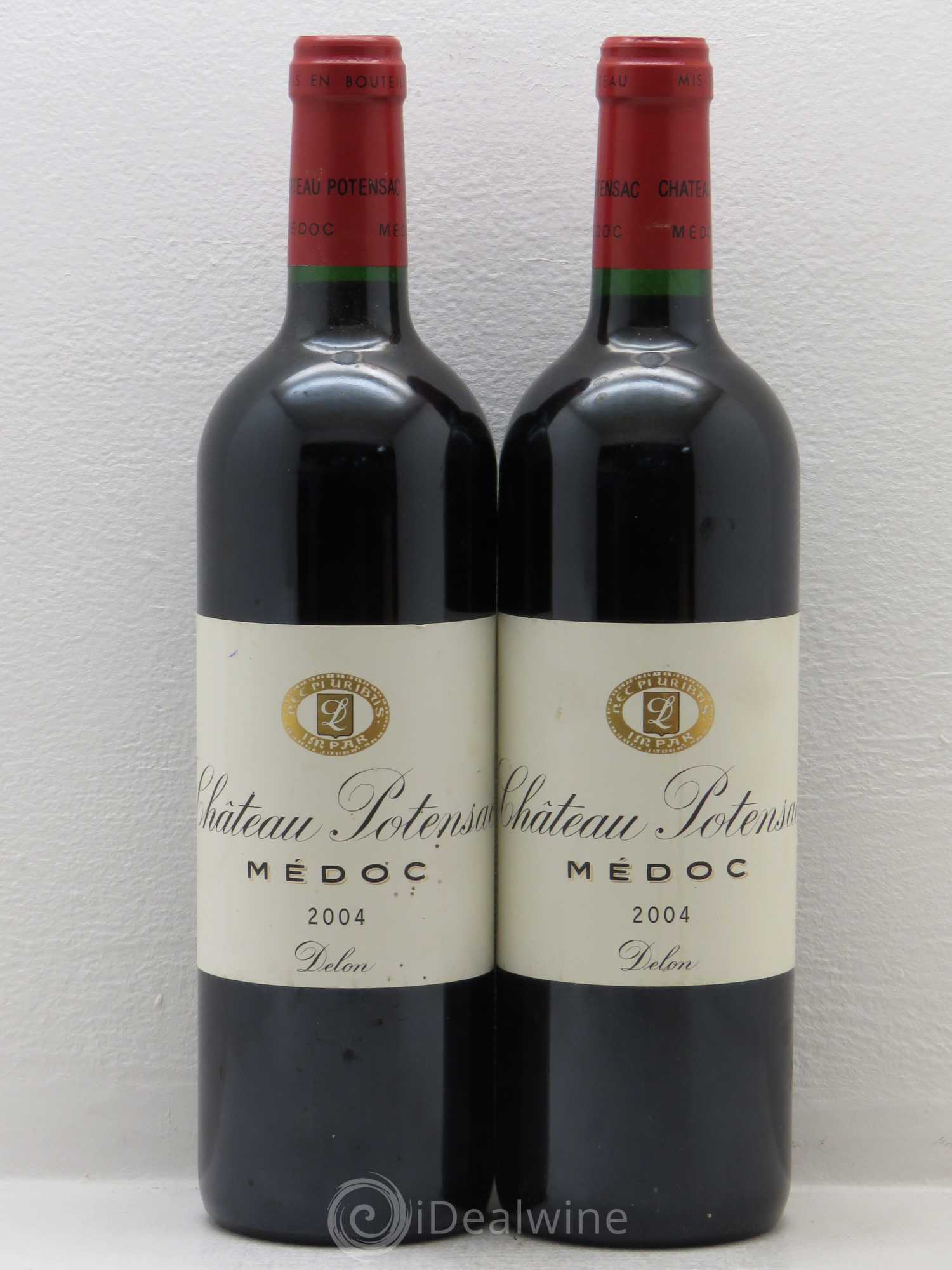Château Potensac 2004 - Lot de 2 bouteilles - 0