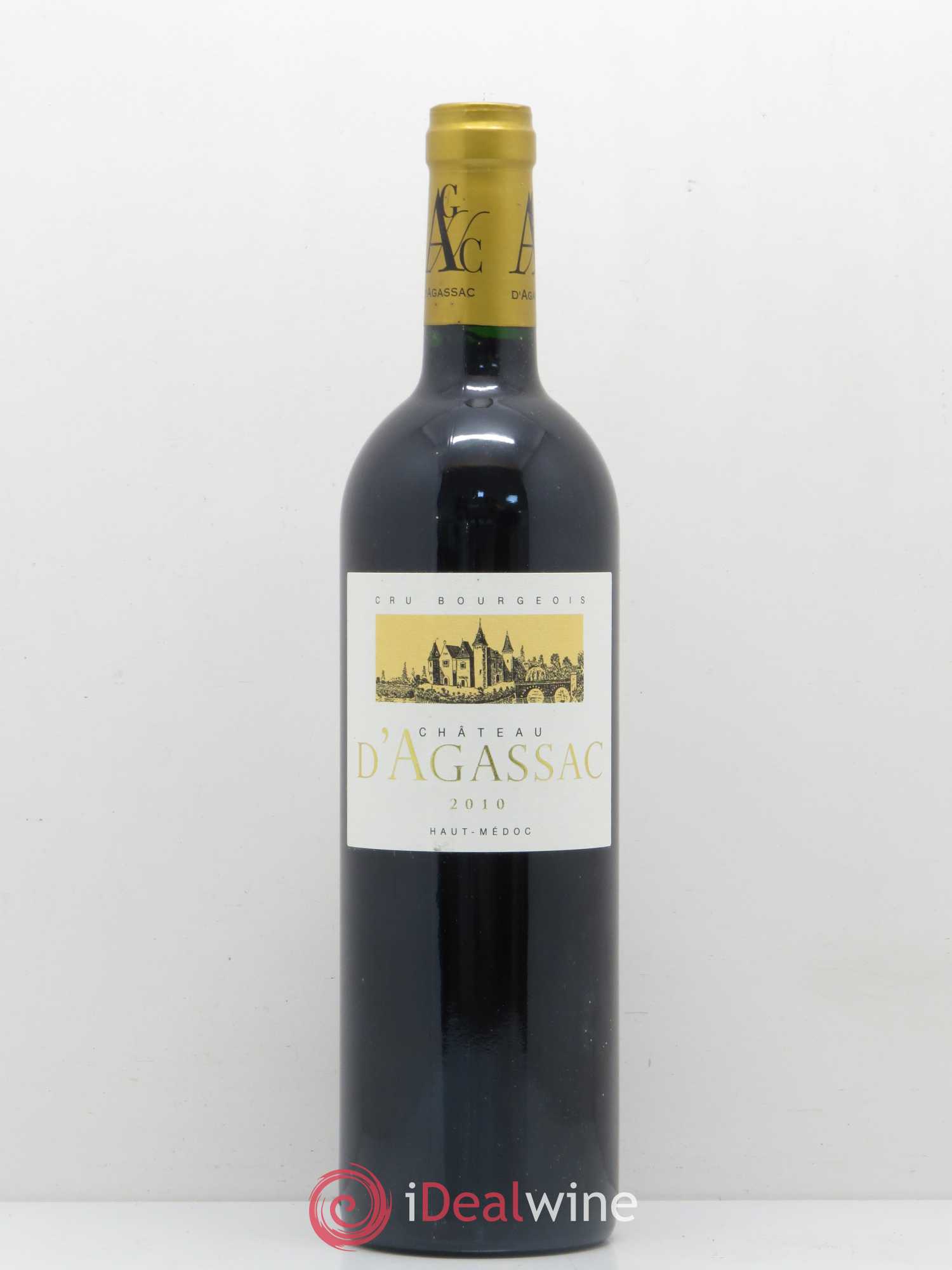 Château d' Agassac Cru Bourgeois 2010 - Lot de 1 bouteille - 0