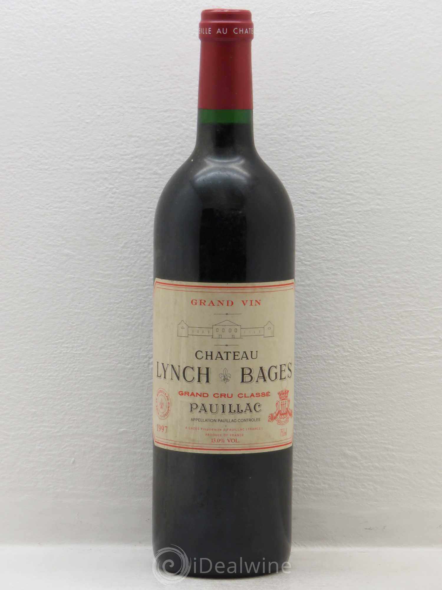 Château Lynch Bages 5ème Grand Cru Classé 1997 - Lot de 1 bouteille - 0