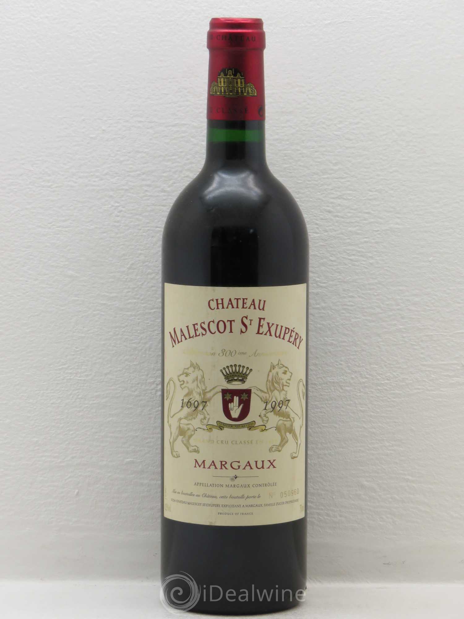 Château Malescot Saint-Exupéry 3ème Grand Cru Classé 1997 - Lot de 1 bouteille - 0