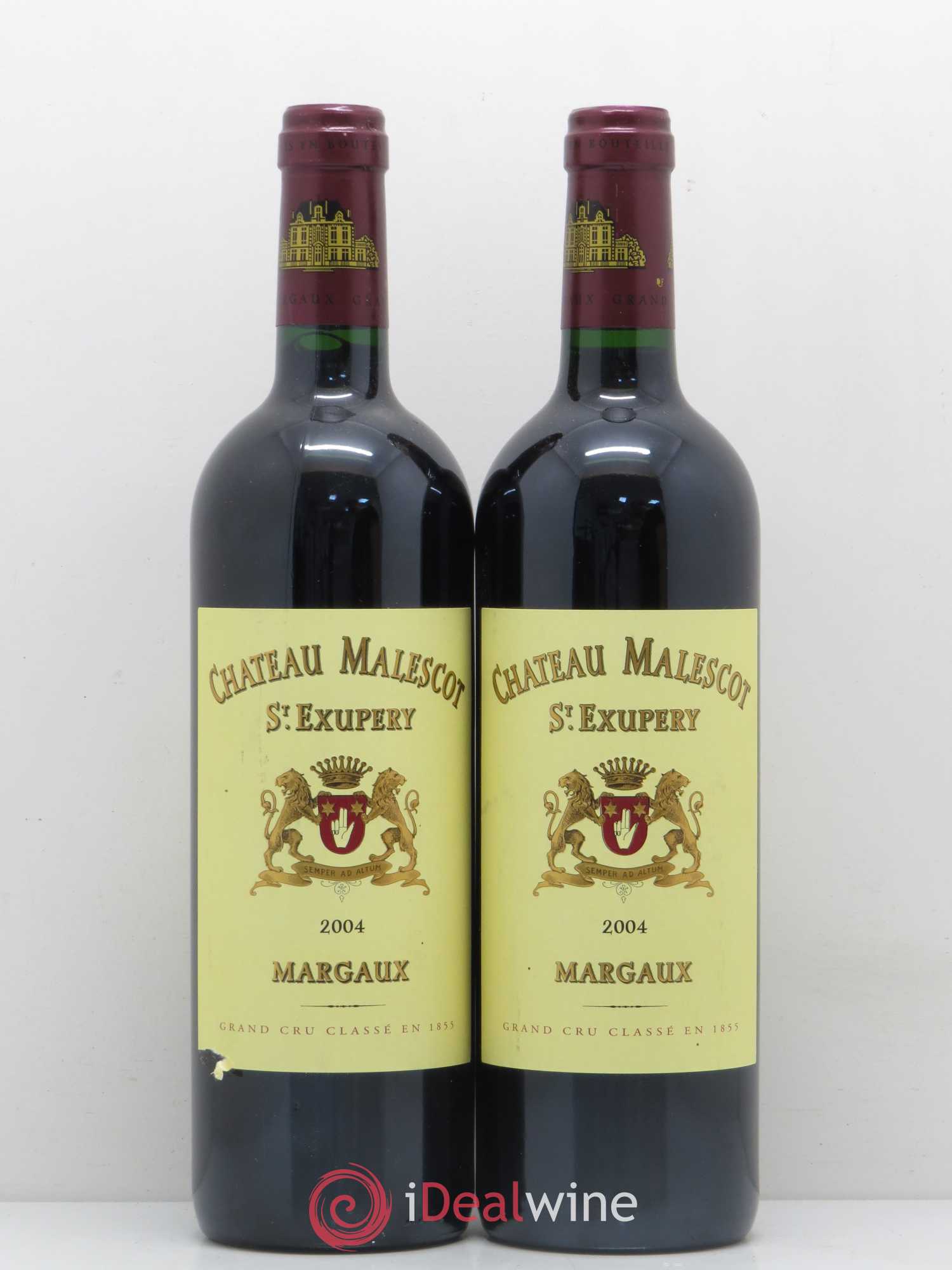 Château Malescot Saint-Exupéry 3ème Grand Cru Classé 2004 - Lot de 2 bouteilles - 0