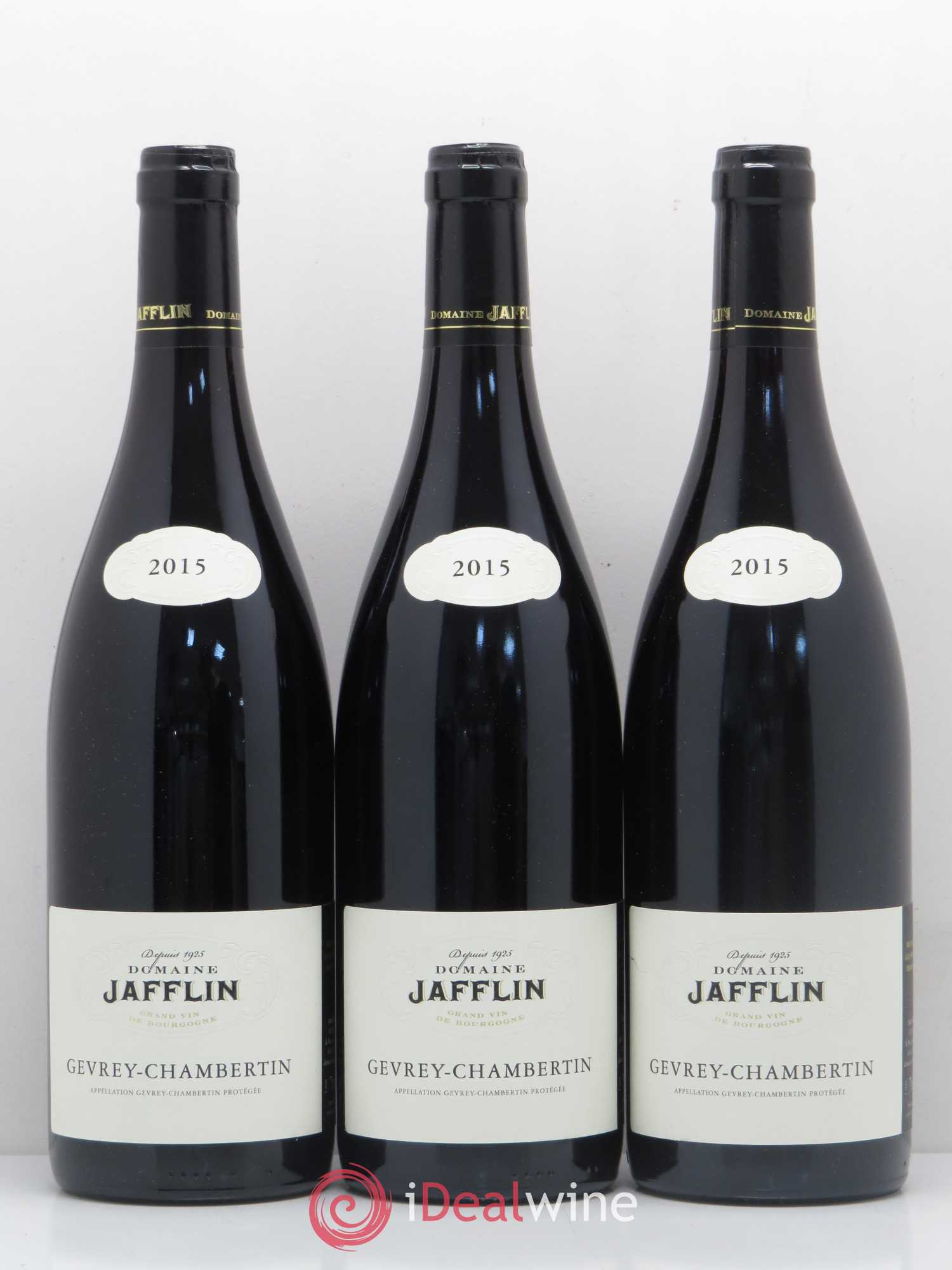 Gevrey-Chambertin Domaine Jafflin 2015 - Lot de 3 bouteilles - 0