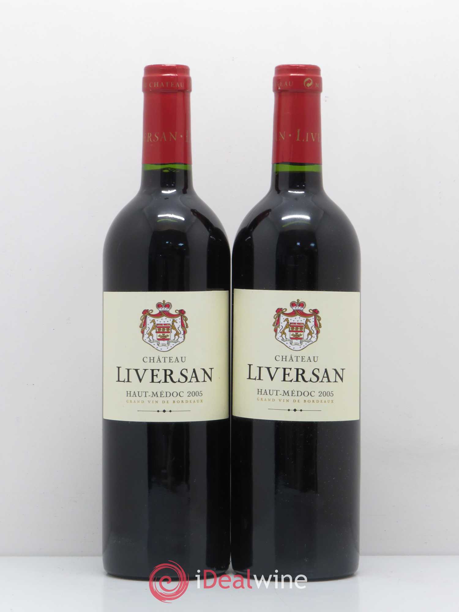Château Liversan Cru Bourgeois 2005 - Lot de 2 bouteilles - 0