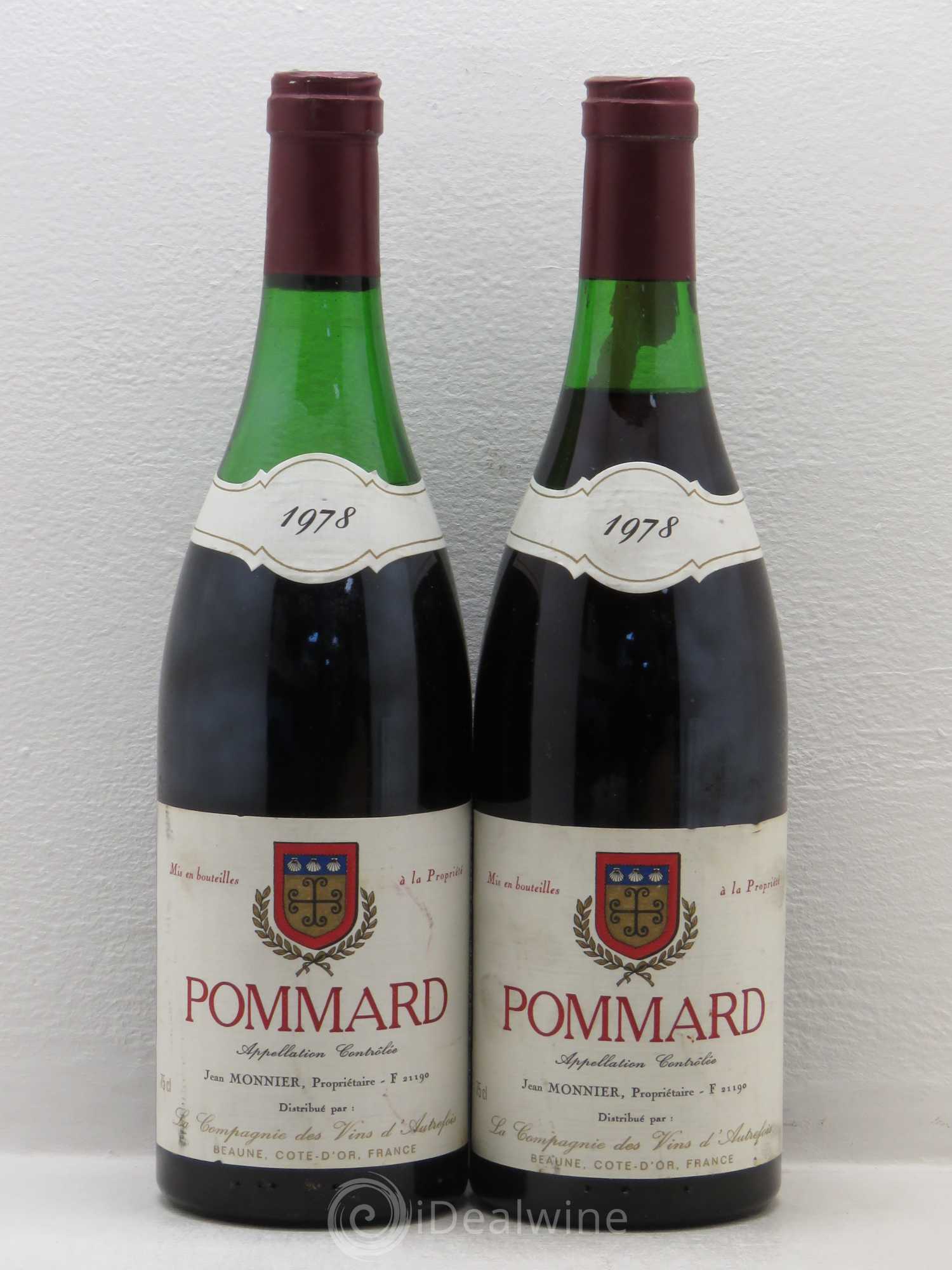 Pommard 1978 - Posten von 2 Flaschen - 0