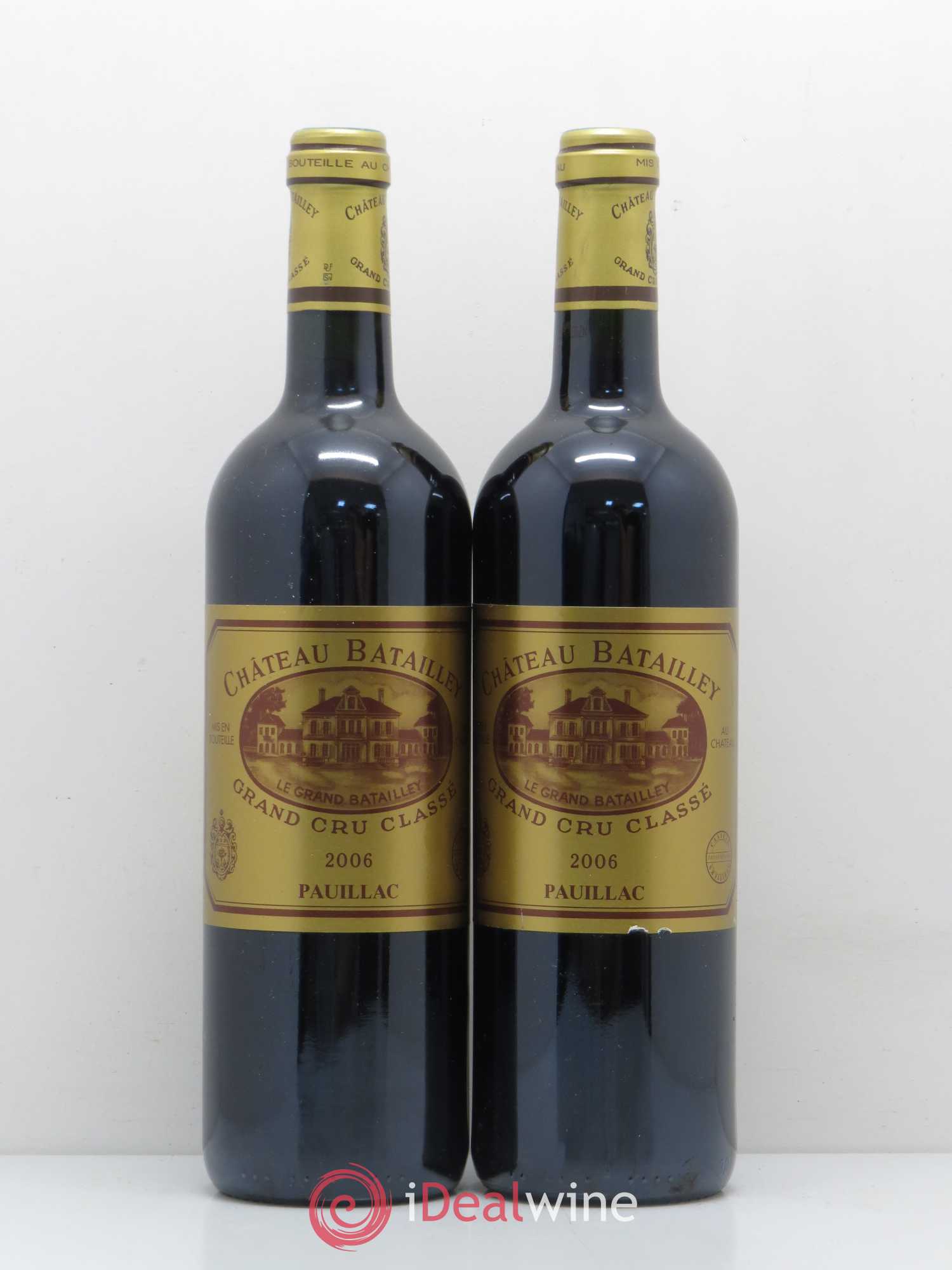 Château Batailley 5ème Grand Cru Classé 2006 - Lot de 2 bouteilles - 0