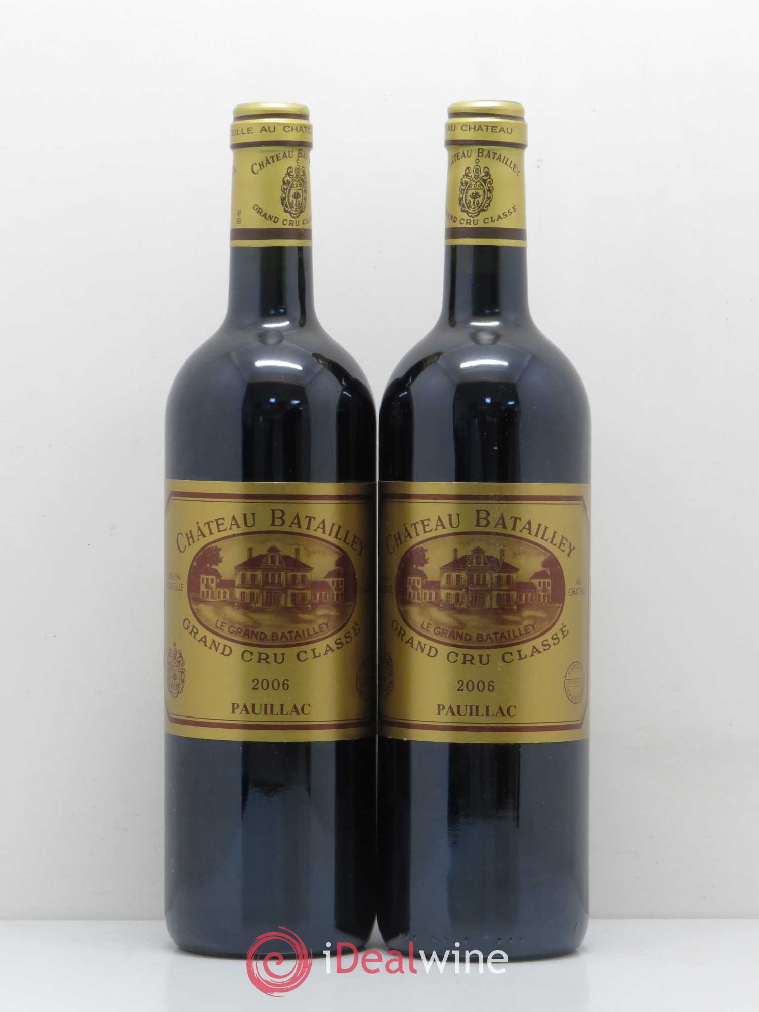 Château Batailley 5ème Grand Cru Classé 2006 - Lot de 2 bouteilles - 0