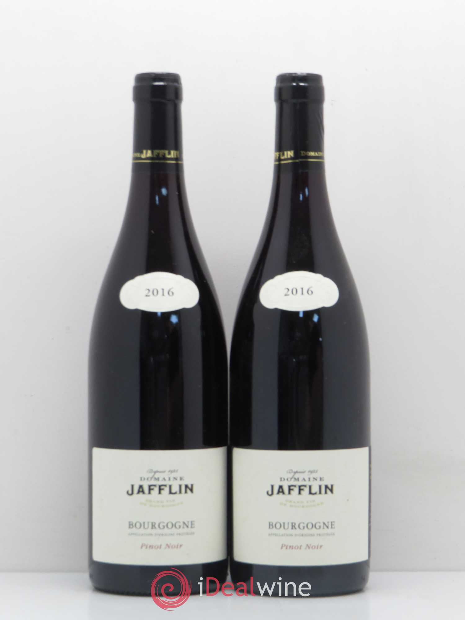 Bourgogne Pinot Noir Domaine Jafflin (sans prix de réserve) 2016 - Posten von 2 Flaschen - 0