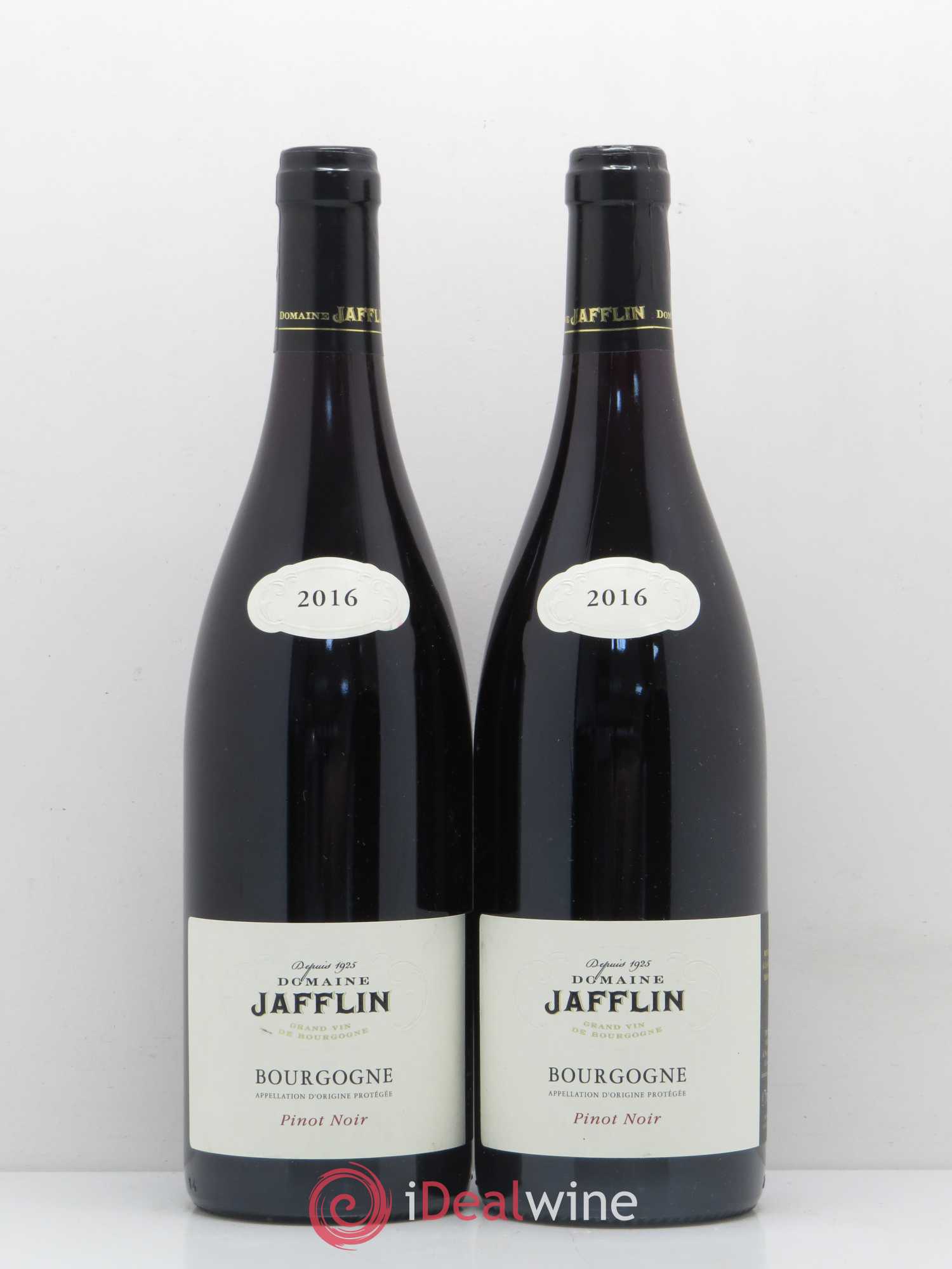 Bourgogne Pinot Noir Domaine Jafflin (sans prix de réserve) 2016 - Posten von 2 Flaschen - 0