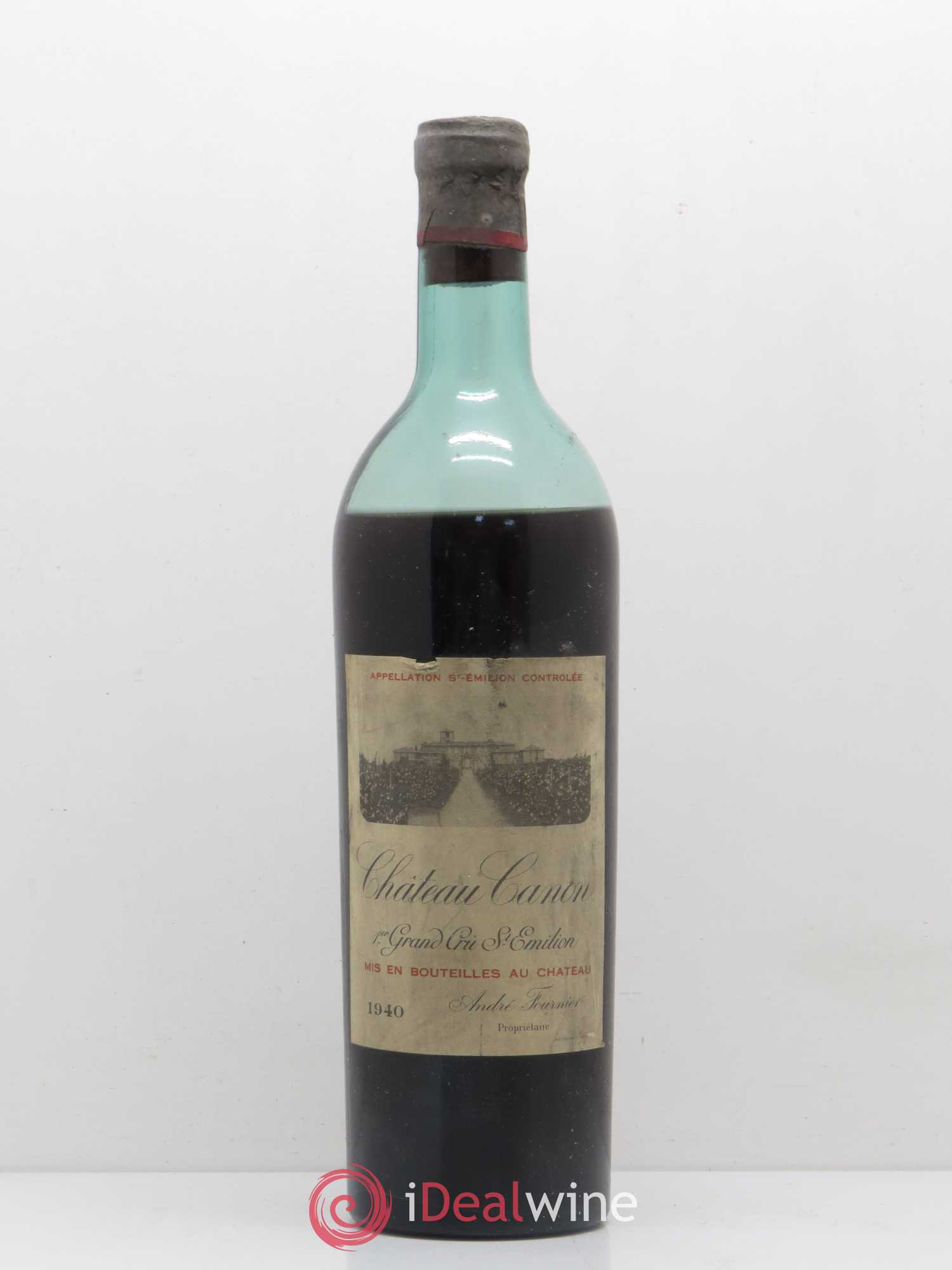 Château Canon 1er Grand Cru Classé B (sans prix de réserve) 1940 - Lot de 1 bouteille - 0