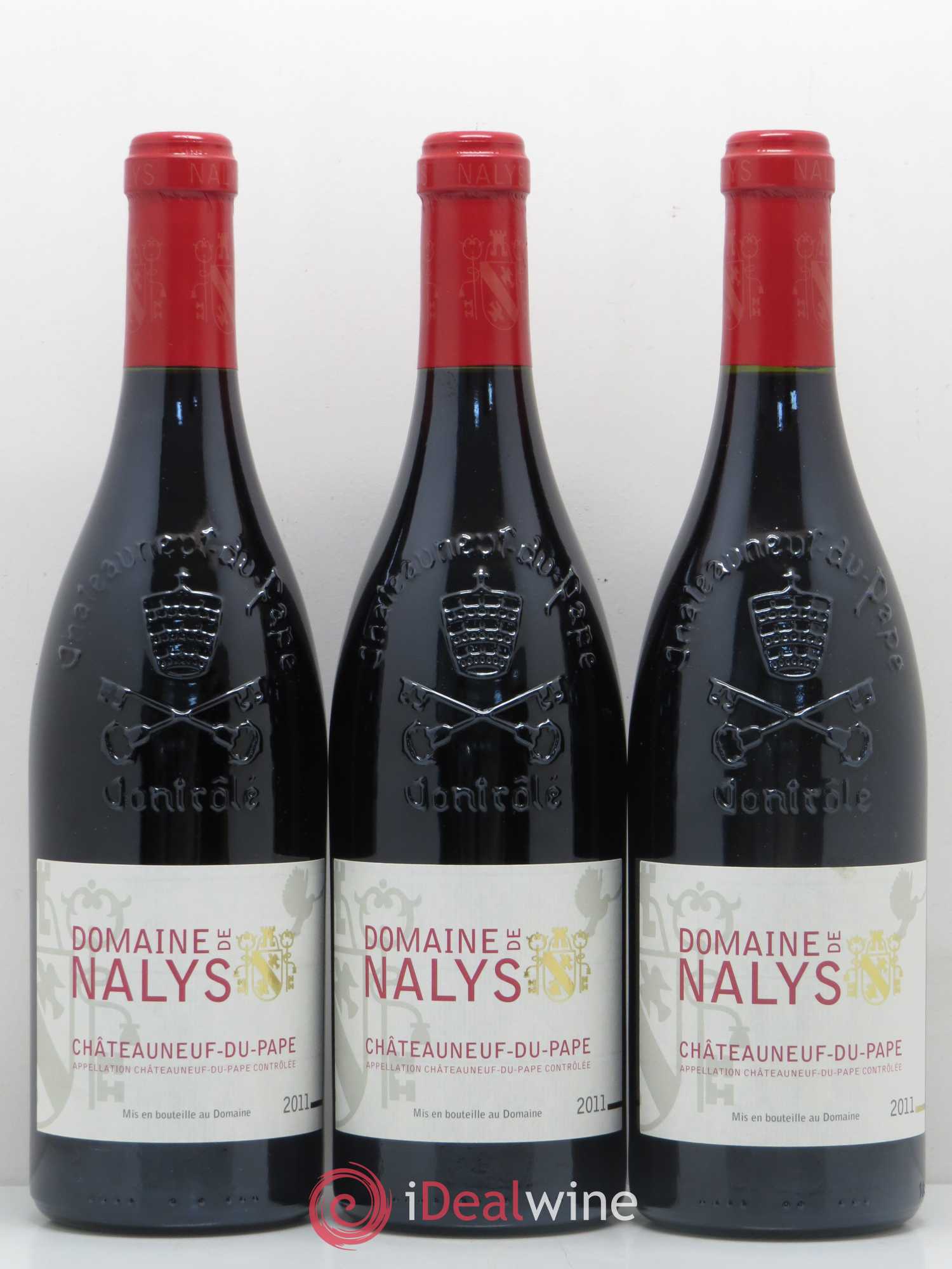 Châteauneuf-du-Pape Domaine De Nalys (sans prix de réserve) 2011 - Posten von 3 Flaschen - 0