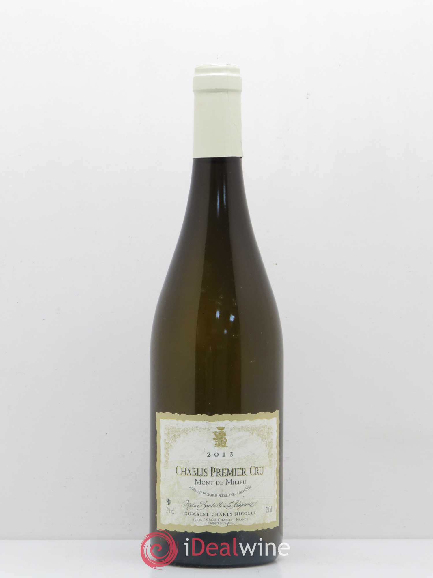 Chablis 1er Cru Mont De Milieu Domaine Charly Nicolle 2013 - Posten von 1 Flasche - 0