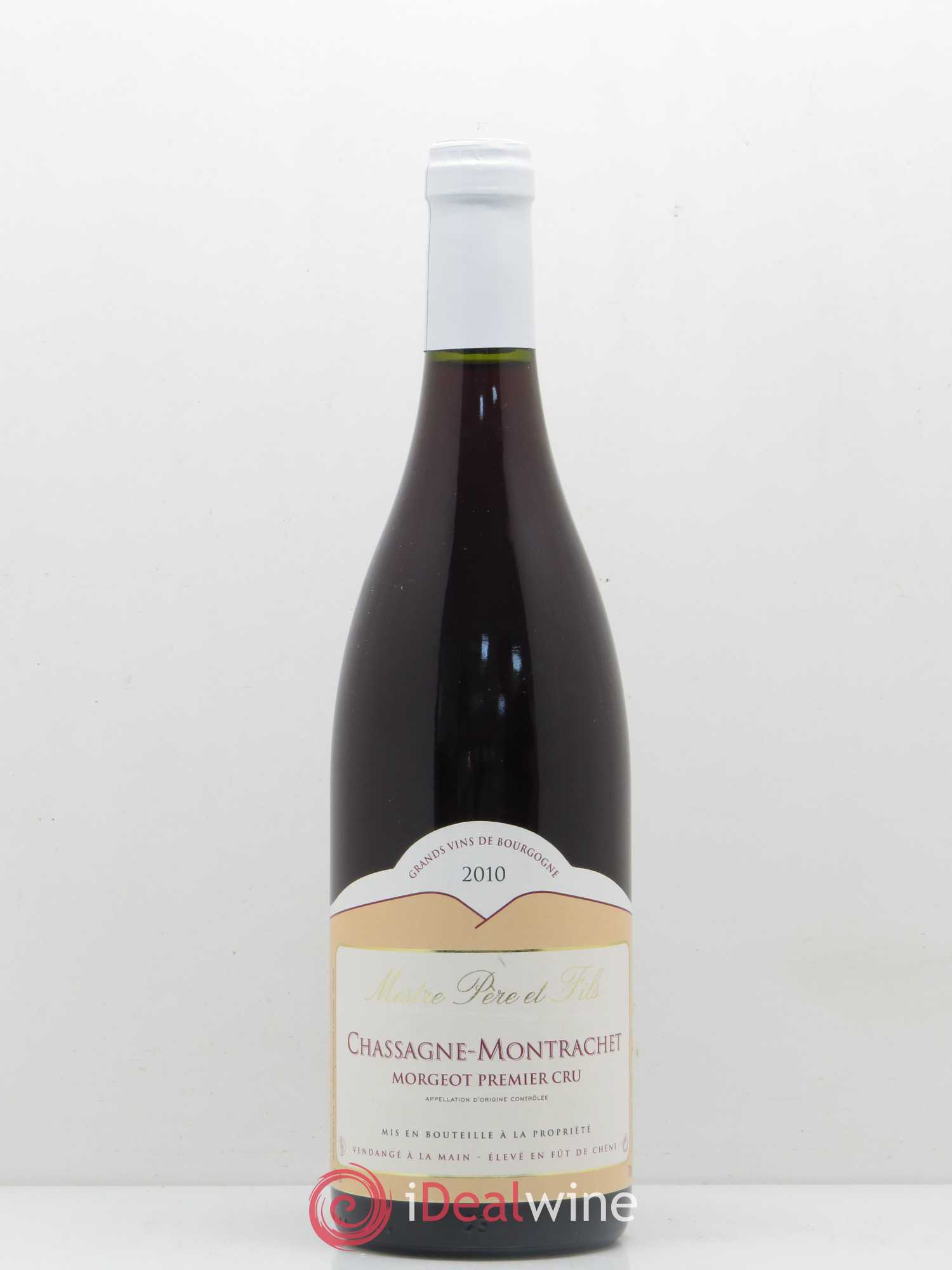 Chassagne-Montrachet 1er Cru Morgeot Domaine Mestre Père et Fils 2010 - Lotto di 1 bottiglia - 0