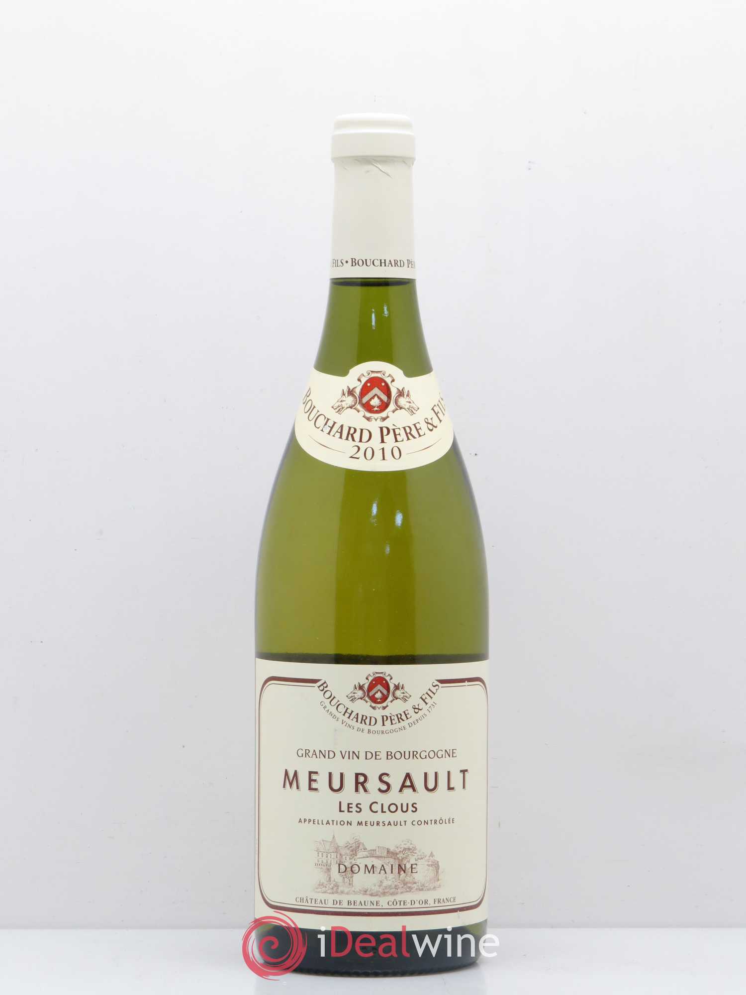Meursault Les Clous Domaine Bouchard Père et Fils 2010 - Posten von 1 Flasche - 0