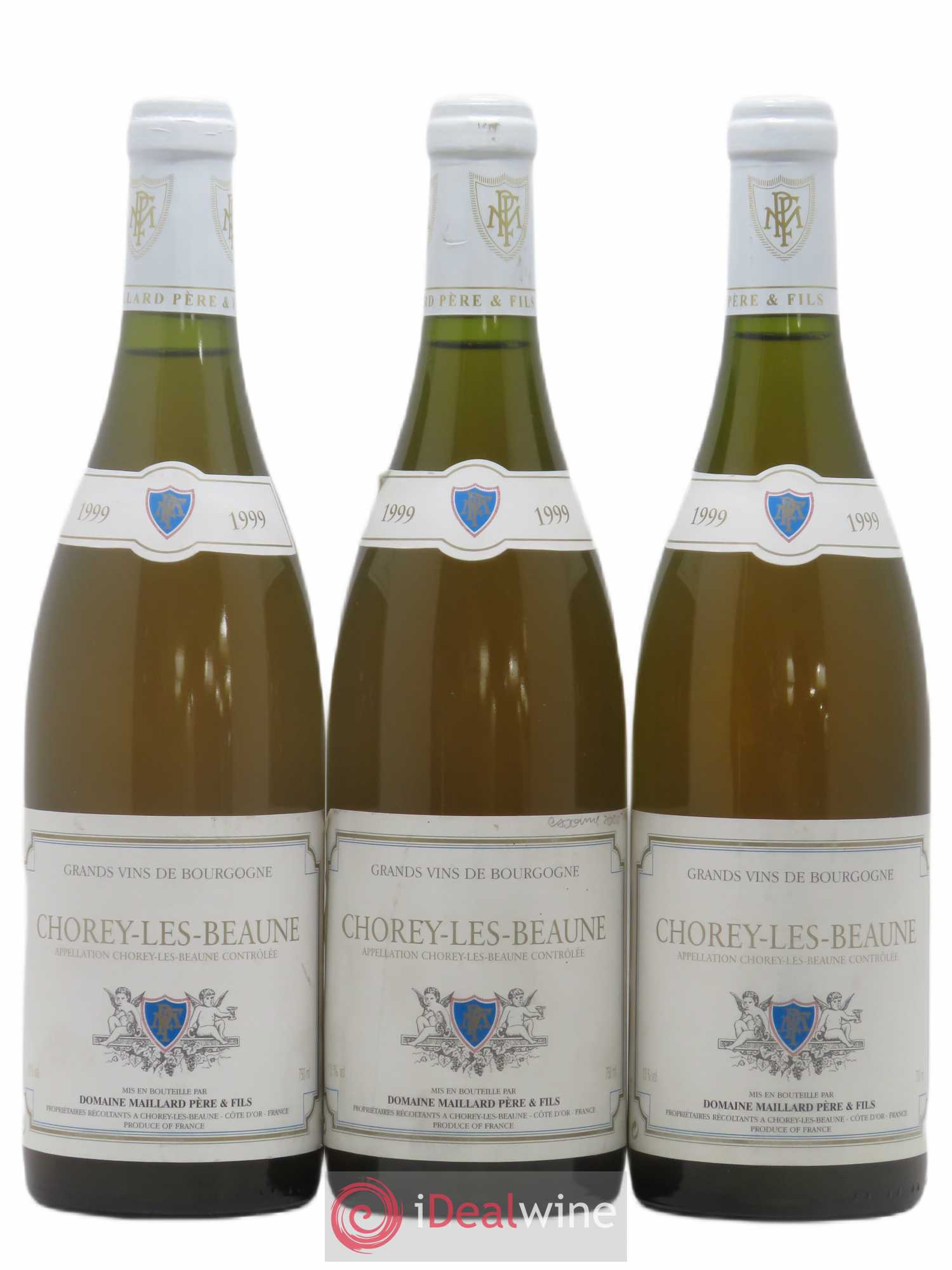 Chorey-lès-Beaune Domaine Maillard 1999 - Posten von 3 Flaschen - 0