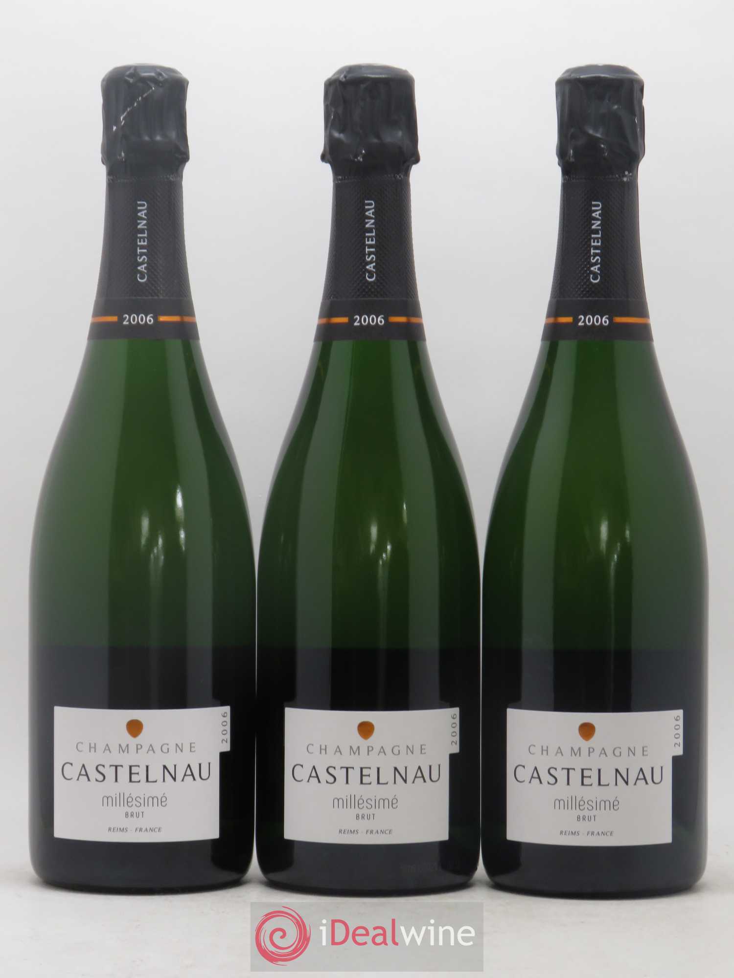 Champagne Brut Millésimé De Castelnau 2006 - Posten von 6 Flaschen - 1