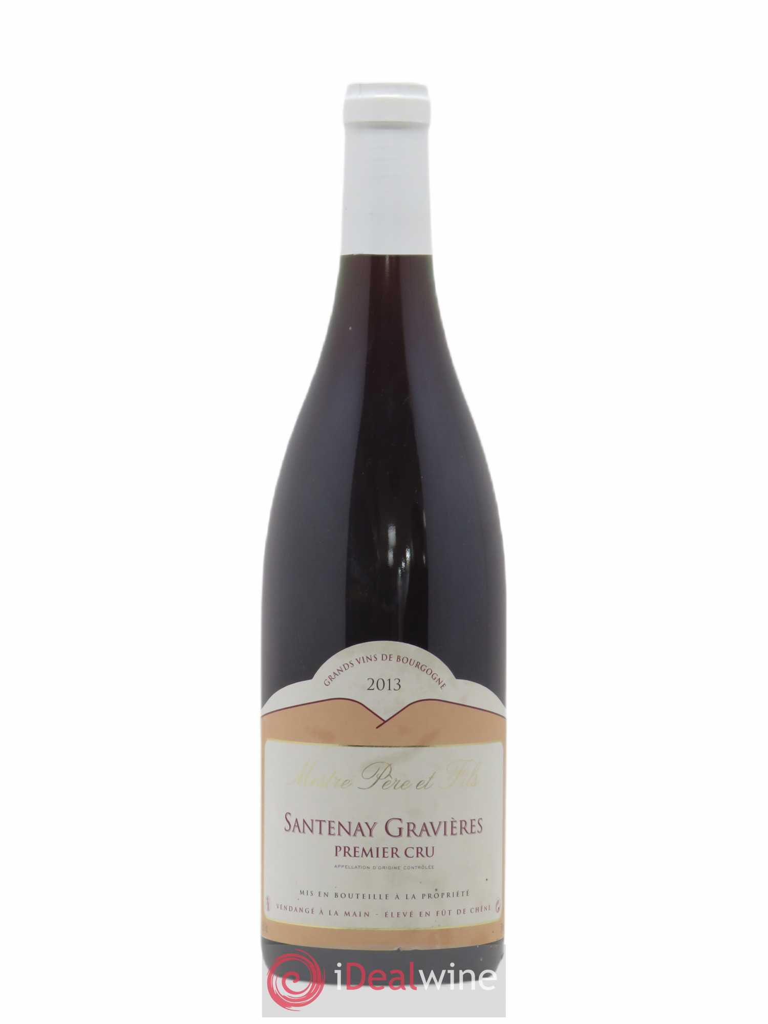 Santenay 1er Cru Gravieres Mestre Pere Et Fils (sans prix de réserve) 2013 - Lot de 1 bouteille - 0