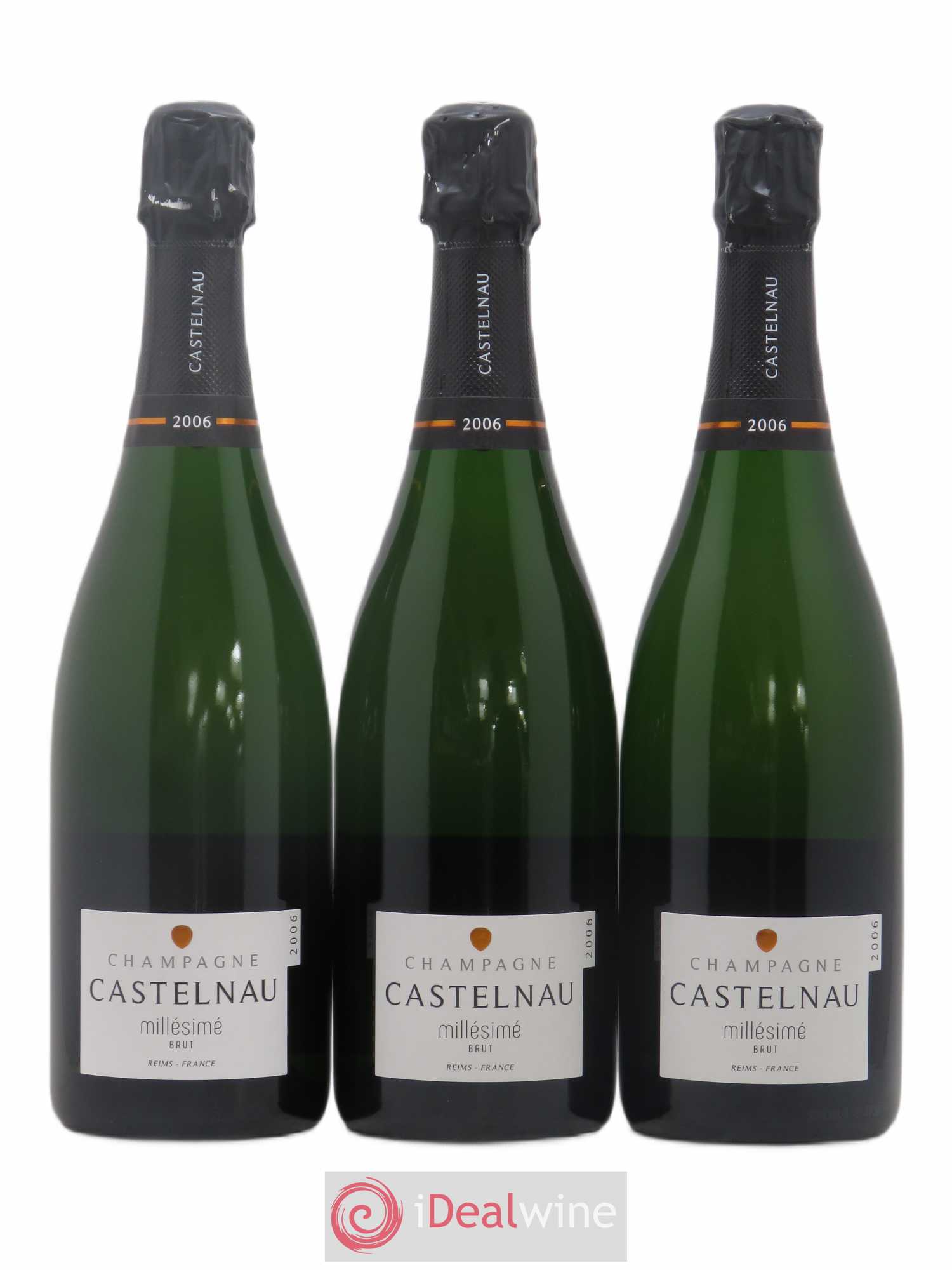 Champagne Brut Millésimé De Castelnau 2006 - Posten von 6 Flaschen - 2