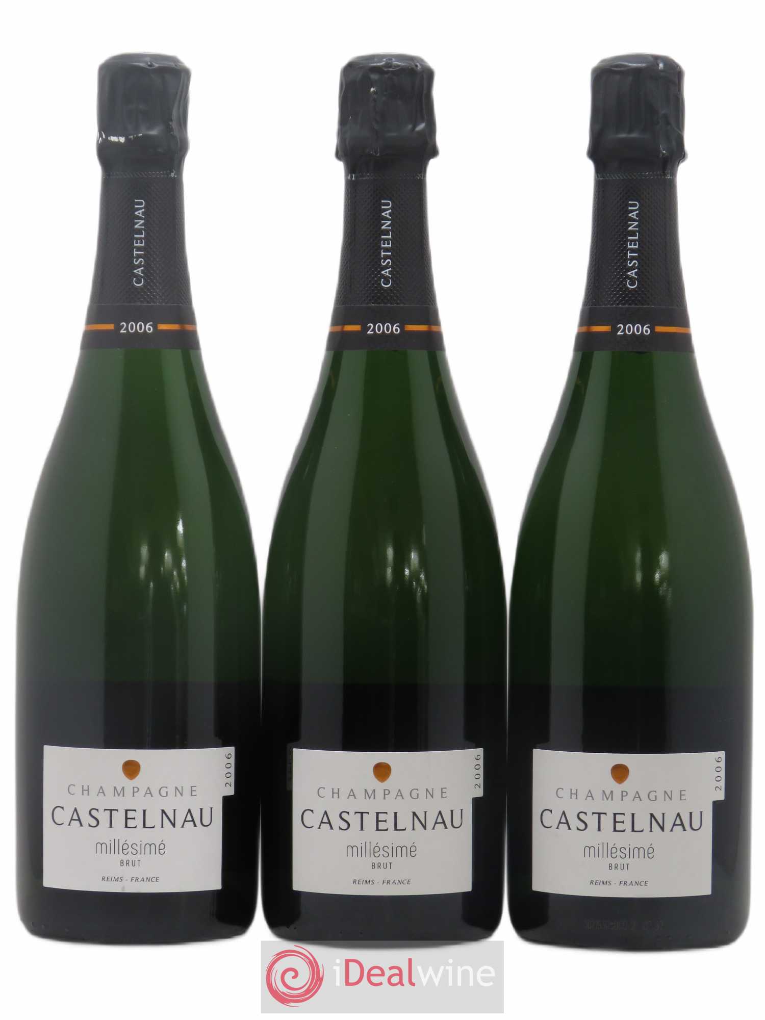 Champagne Brut Millésimé De Castelnau 2006 - Posten von 6 Flaschen - 1