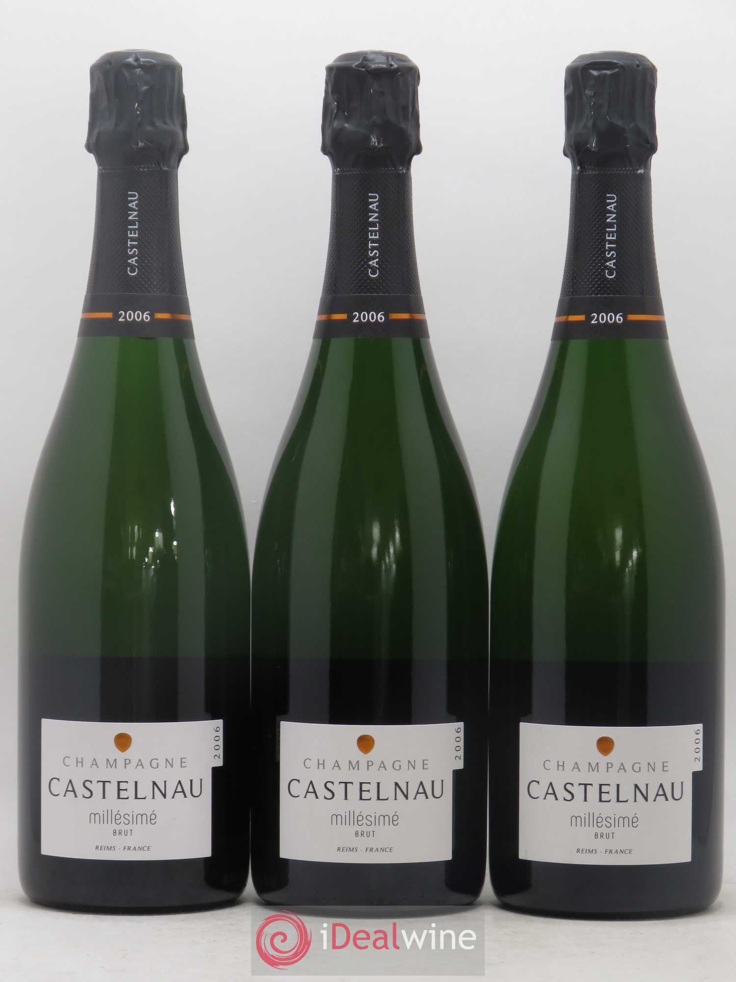 Champagne Brut Millésimé De Castelnau 2006 - Posten von 6 Flaschen - 2