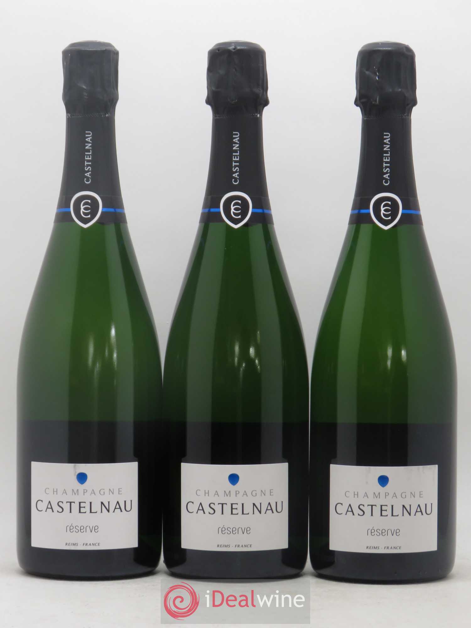 Champagne Brut Reserve De Castelnau - Posten von 6 Flaschen - 1