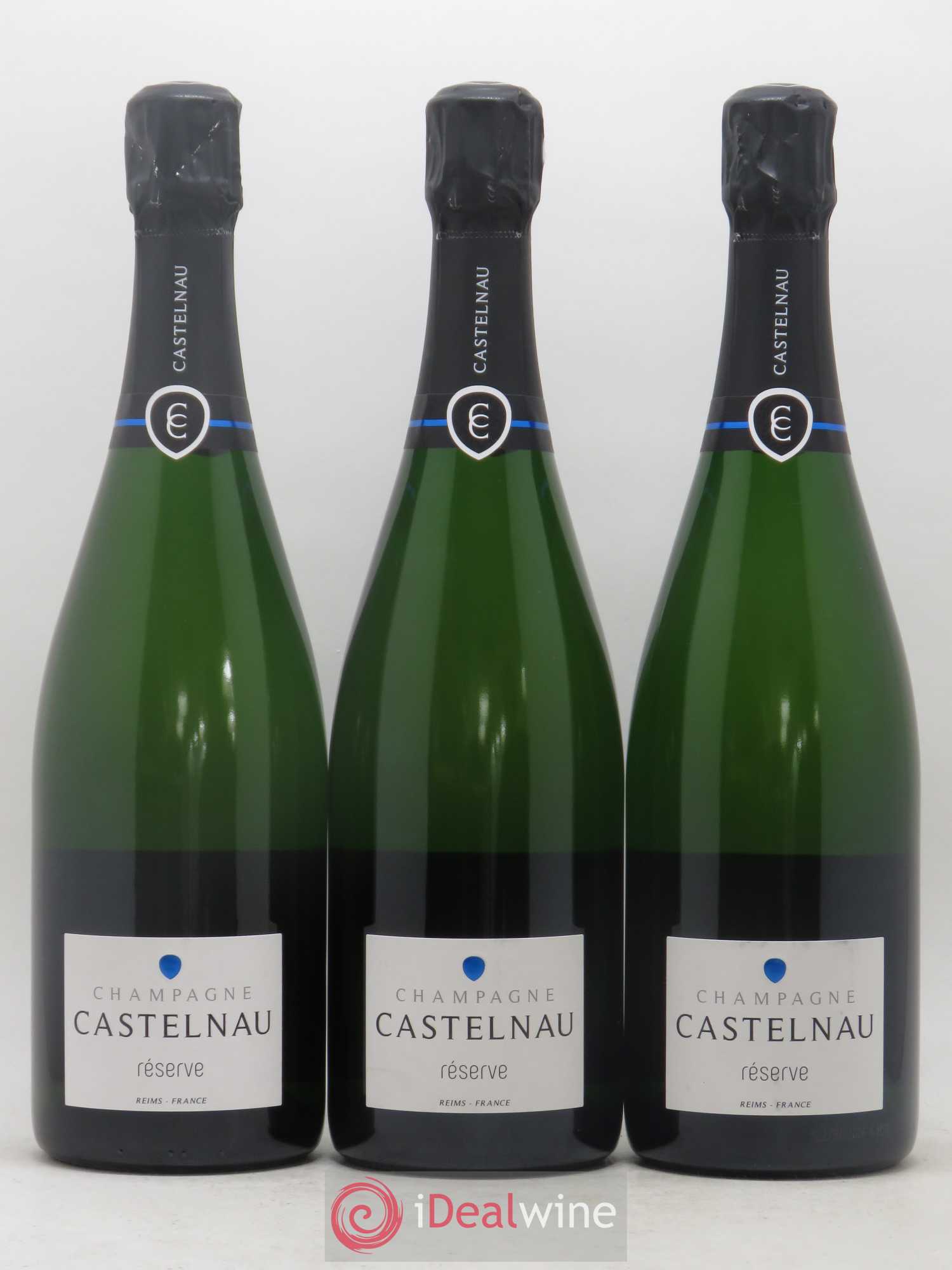 Champagne Brut Reserve De Castelnau - Posten von 6 Flaschen - 2