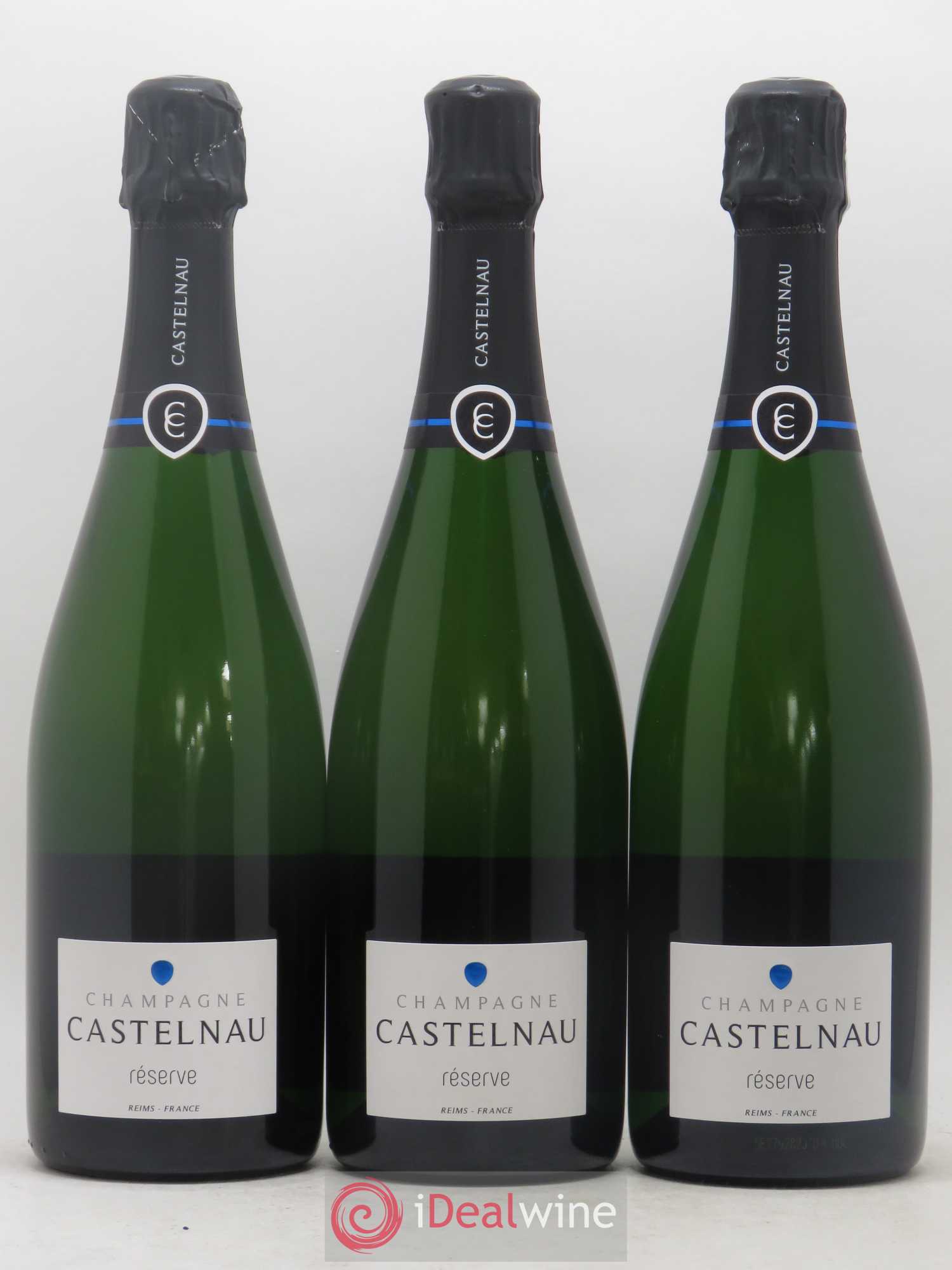 Champagne Brut Reserve De Castelnau - Posten von 6 Flaschen - 2