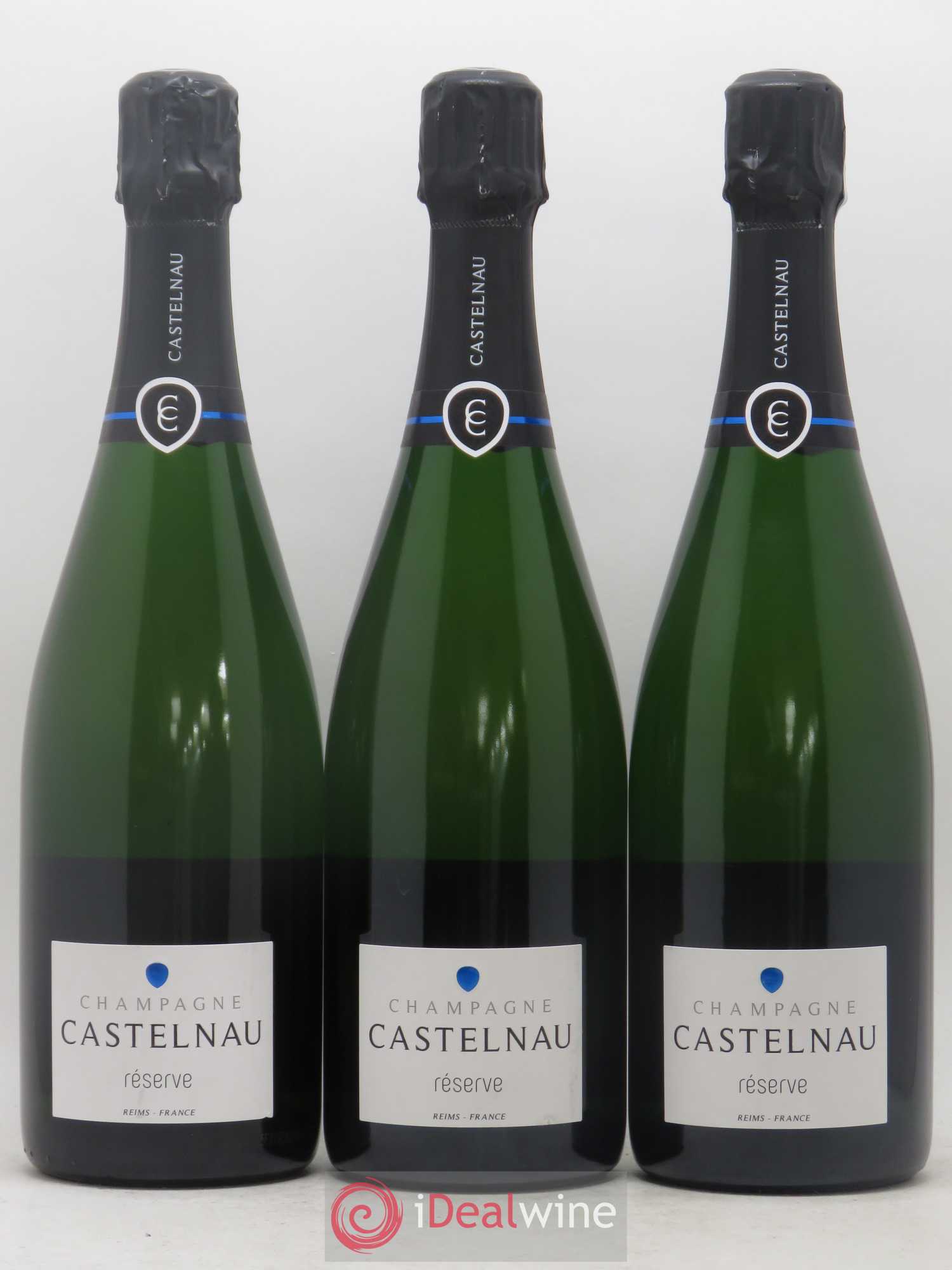 Champagne Brut Reserve De Castelnau (sans prix de réserve) - Posten von 6 Flaschen - 2