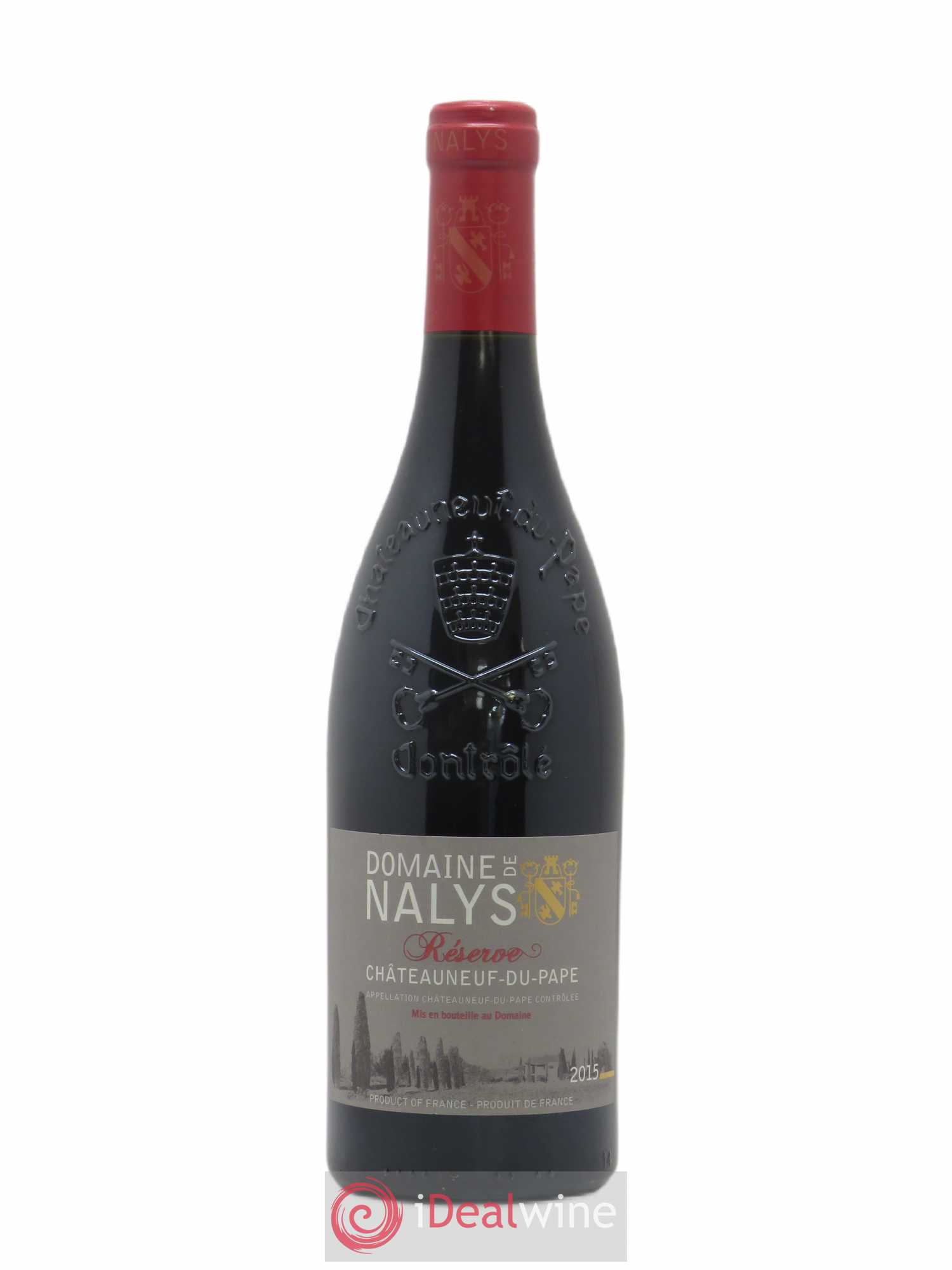 Châteauneuf-du-Pape Château de Nalys Reserve 2015 - Lot de 1 bouteille - 0