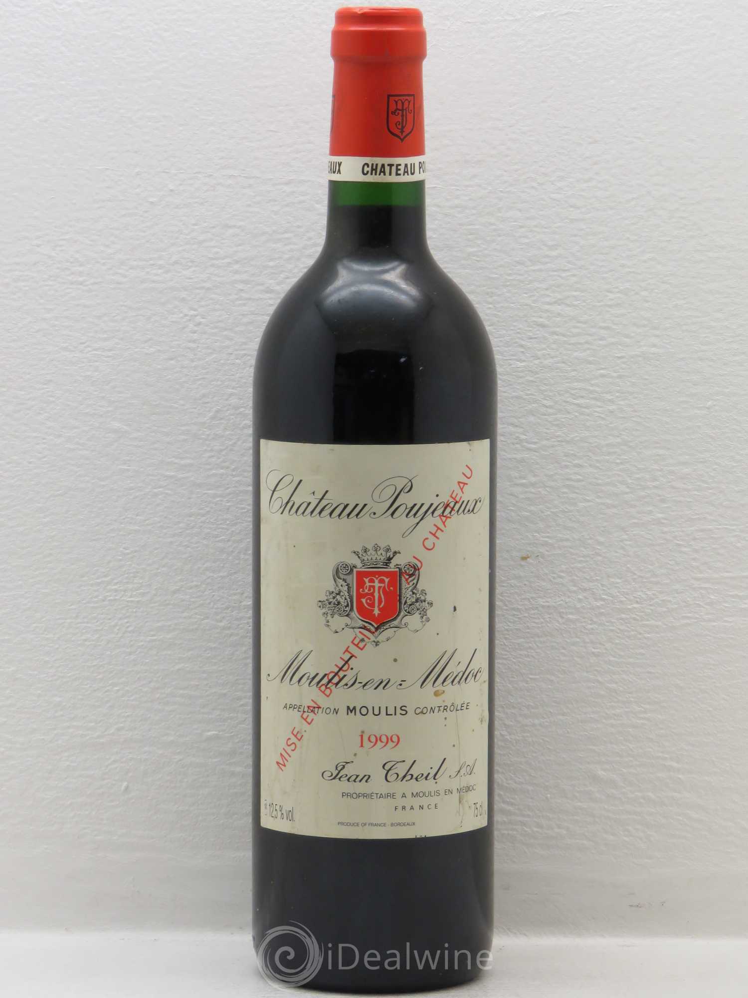 Château Poujeaux 1999 - Lot de 1 bouteille - 0