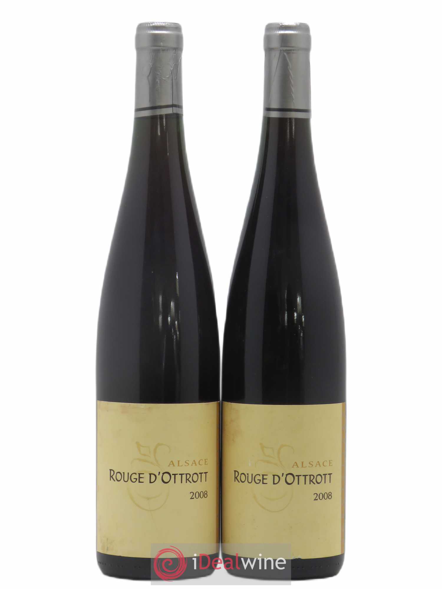 Alsace Rouge d'Otrott Cave d'Obernai (sans prix de réserve) 2008 - Posten von 2 Flaschen - 0