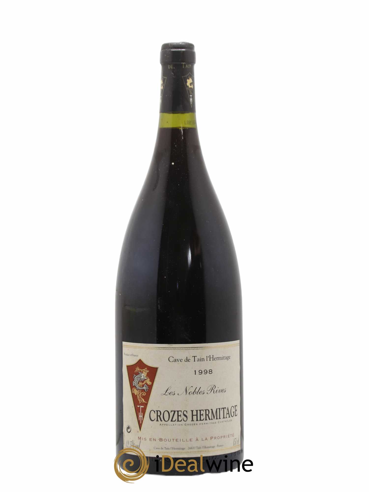 Crozes-Hermitage Les Nobles Cave de Tain l'Hermitage 1998 - Posten von 1 Magnum - 0