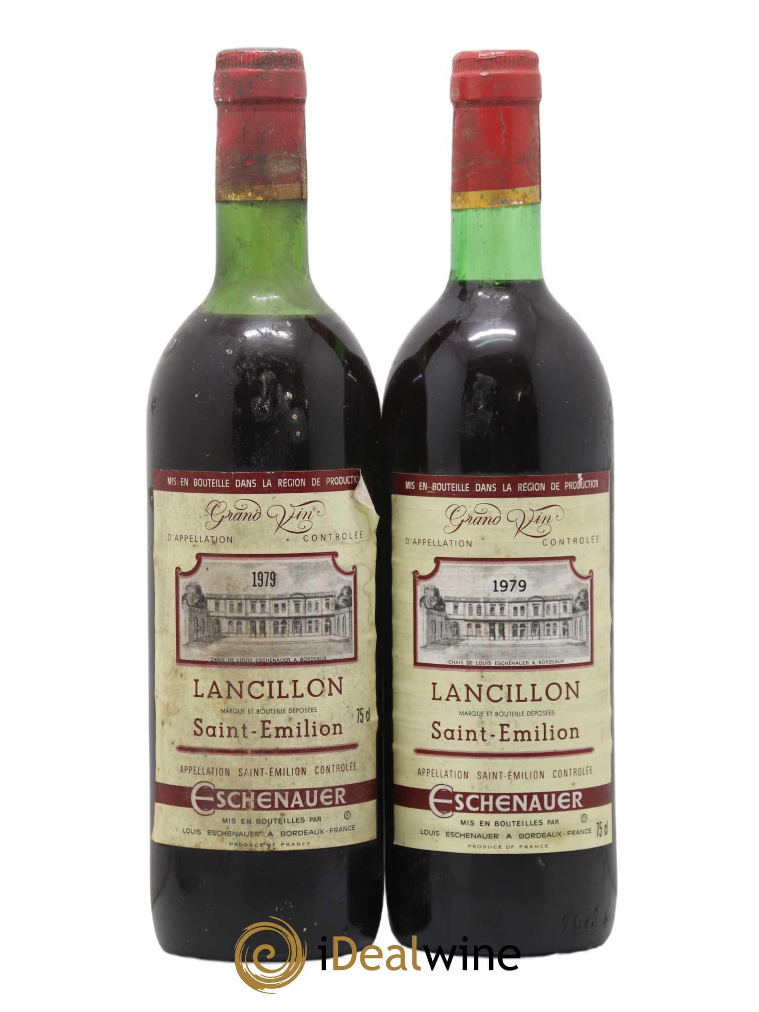 Saint-Émilion Grand Cru Lancilion (sans prix de réserve) 1979 - Posten von 2 Flaschen - 0